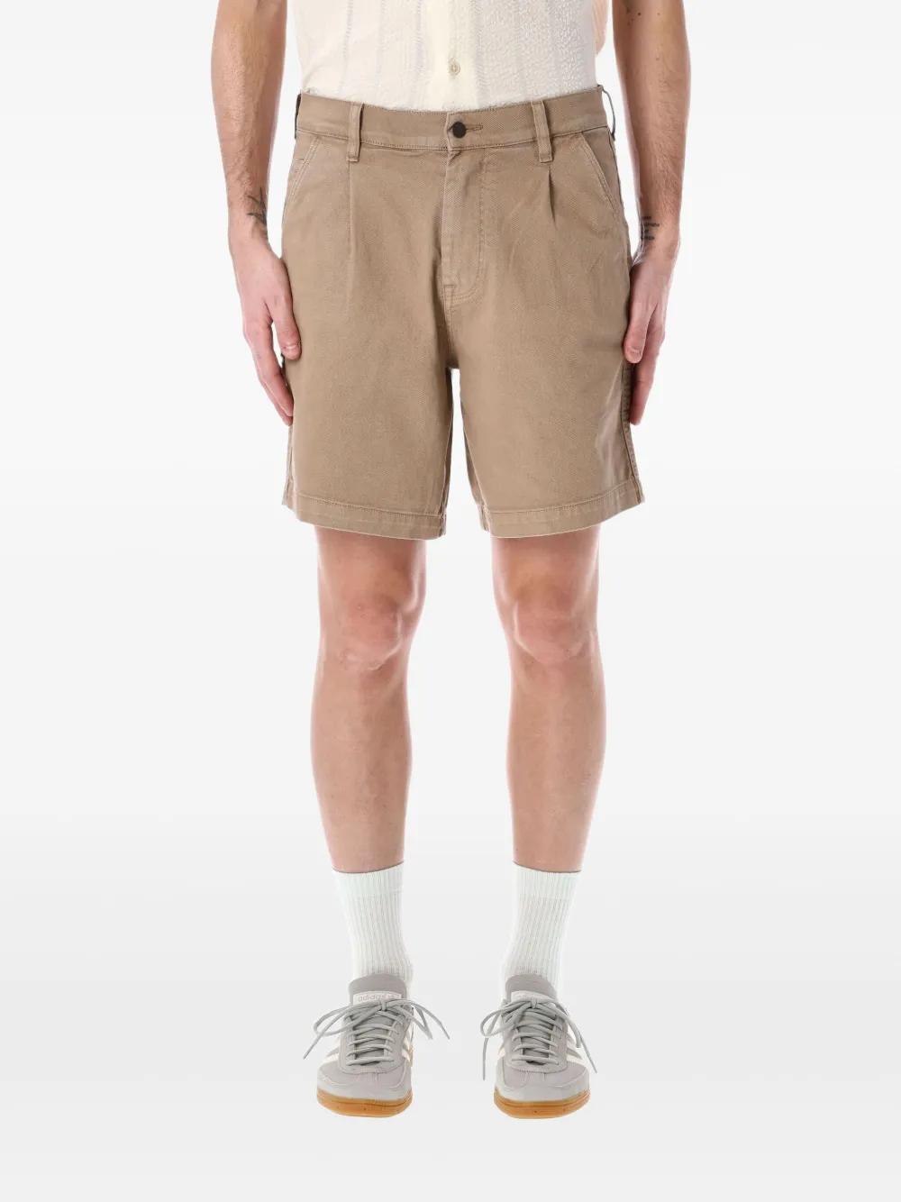 CORRIDOR Men's Pleated Shorts - Size 32