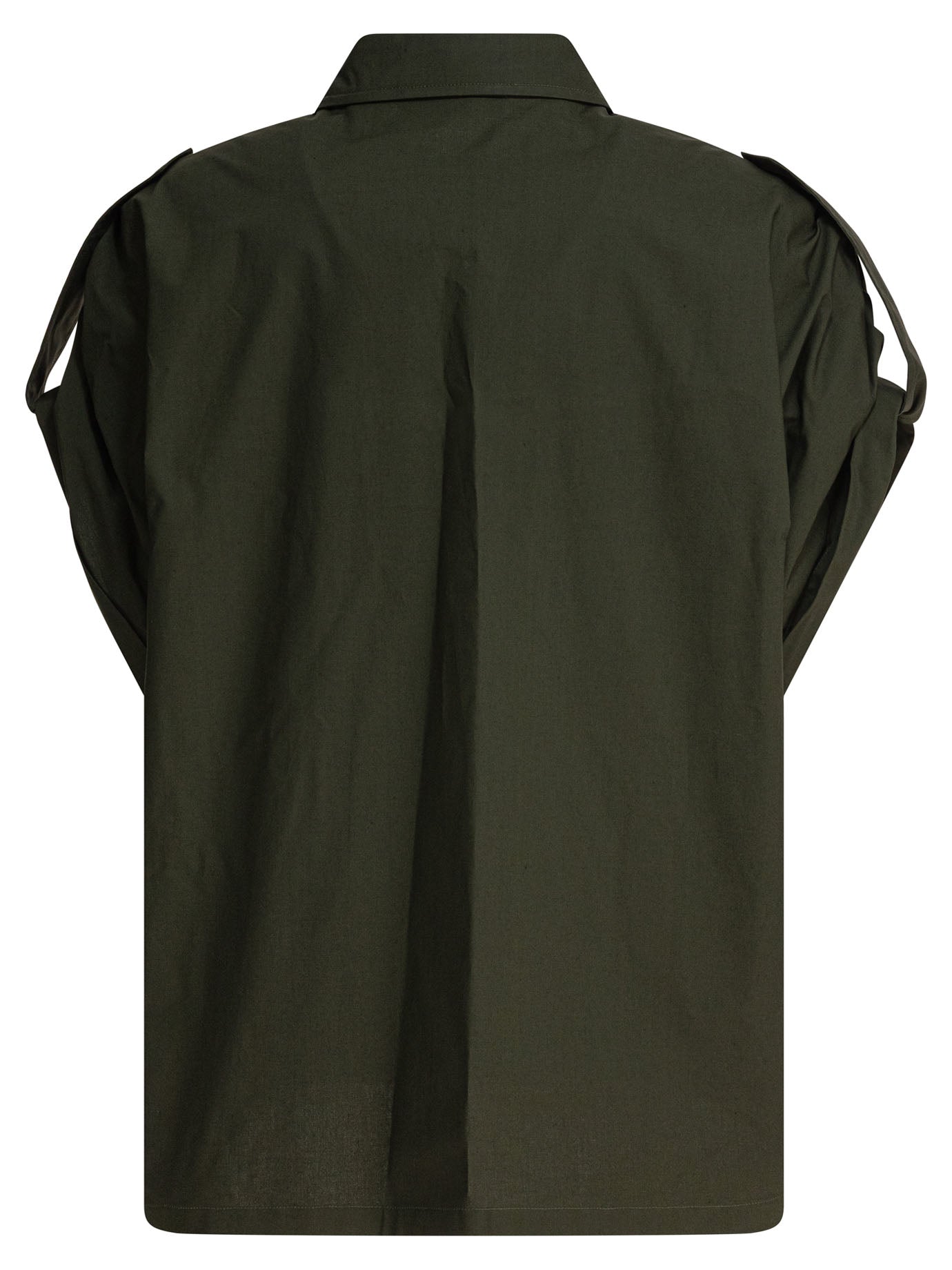 ELIE SAAB Relaxed Fit Cotton Poplin Shirt for Women