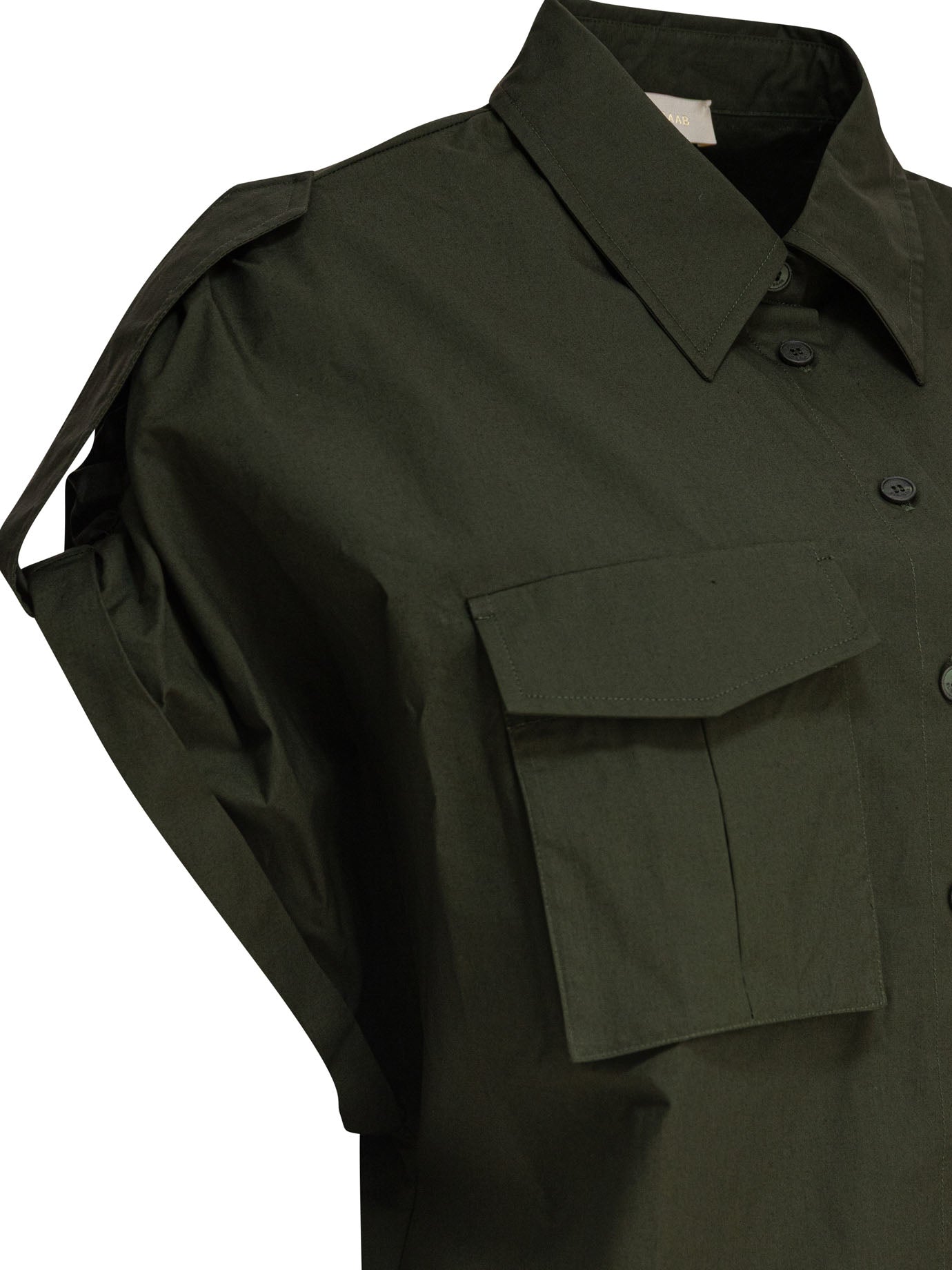 ELIE SAAB Relaxed Fit Cotton Poplin Shirt for Women