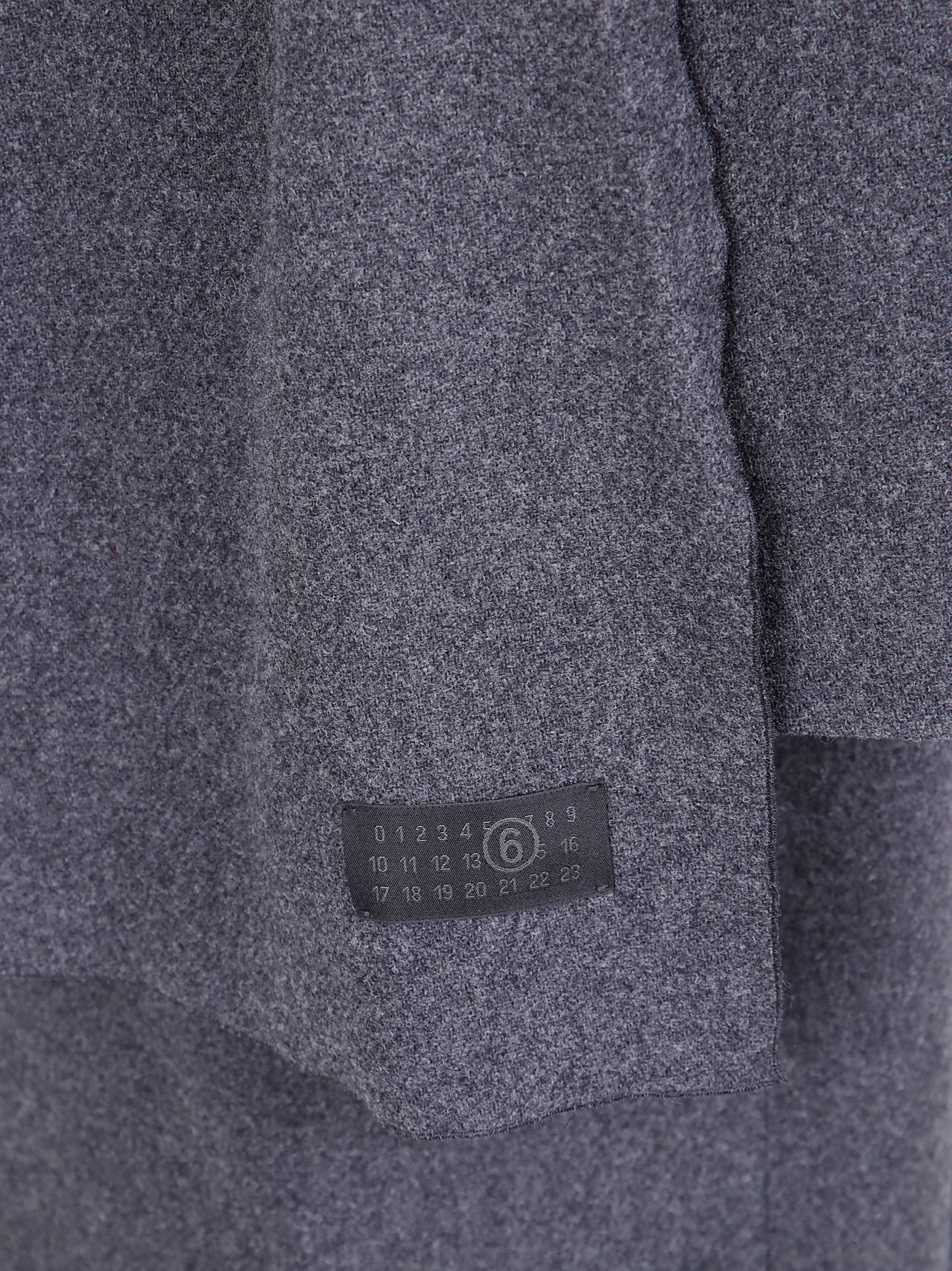 MM6 MAISON MARGIELA Long Jacket with Scarf Detail