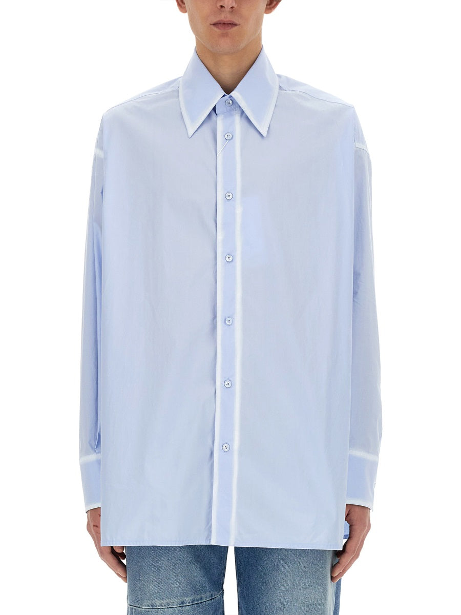 MM6 MAISON MARGIELA Oversized Fit Shirt - Size 48
