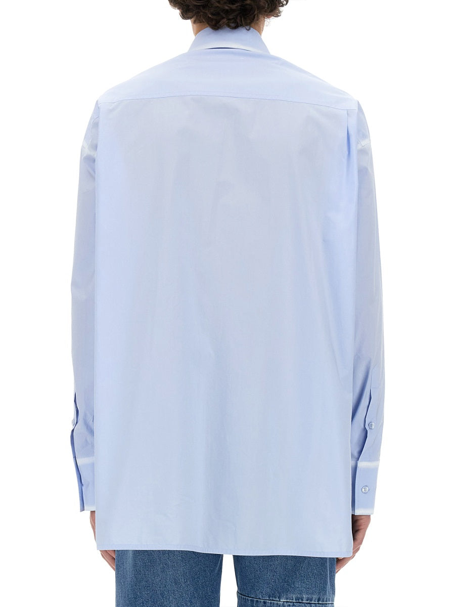 MM6 MAISON MARGIELA Oversized Fit Shirt - Size 48