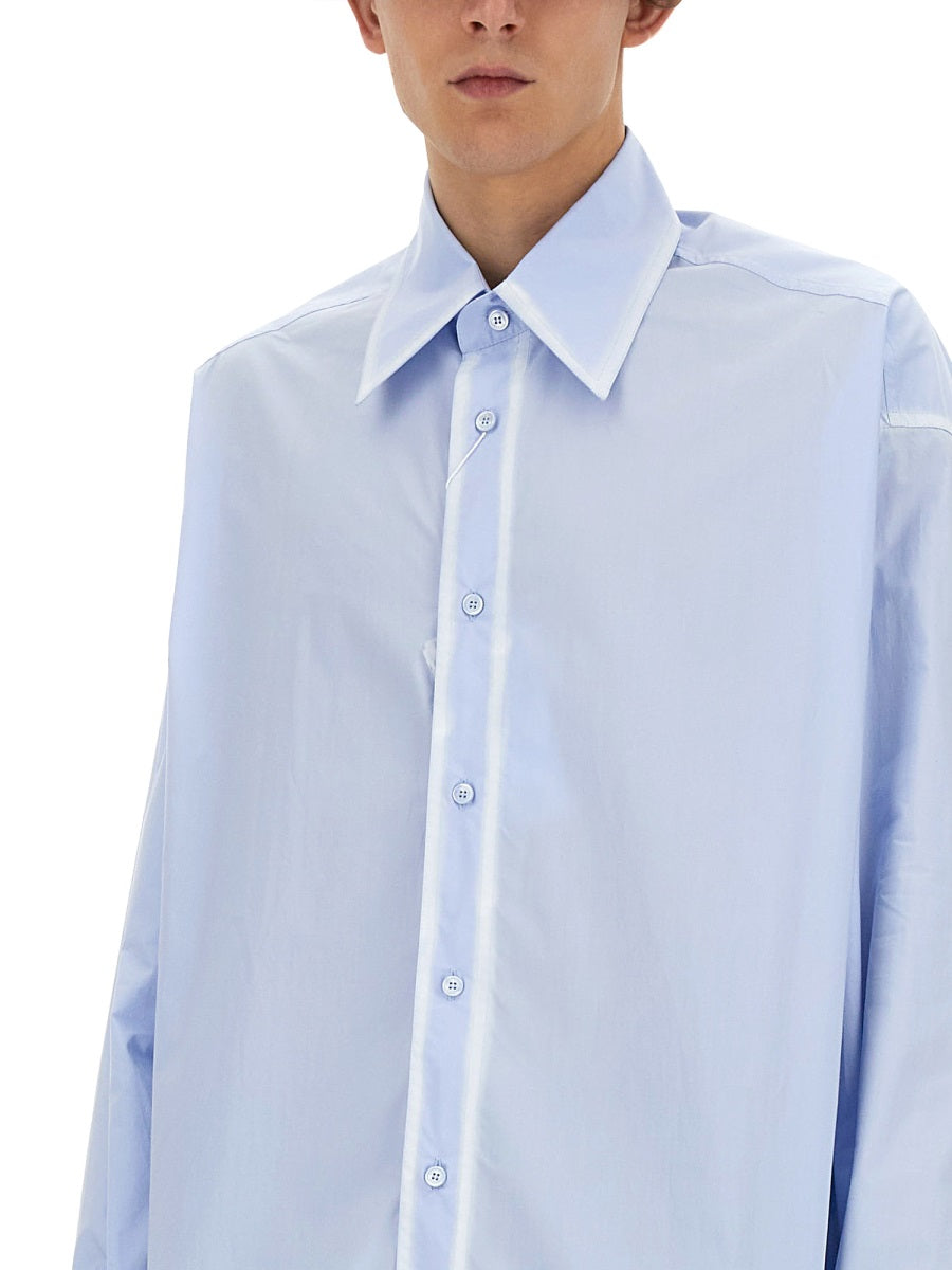 MM6 MAISON MARGIELA Oversized Fit Shirt - Size 48