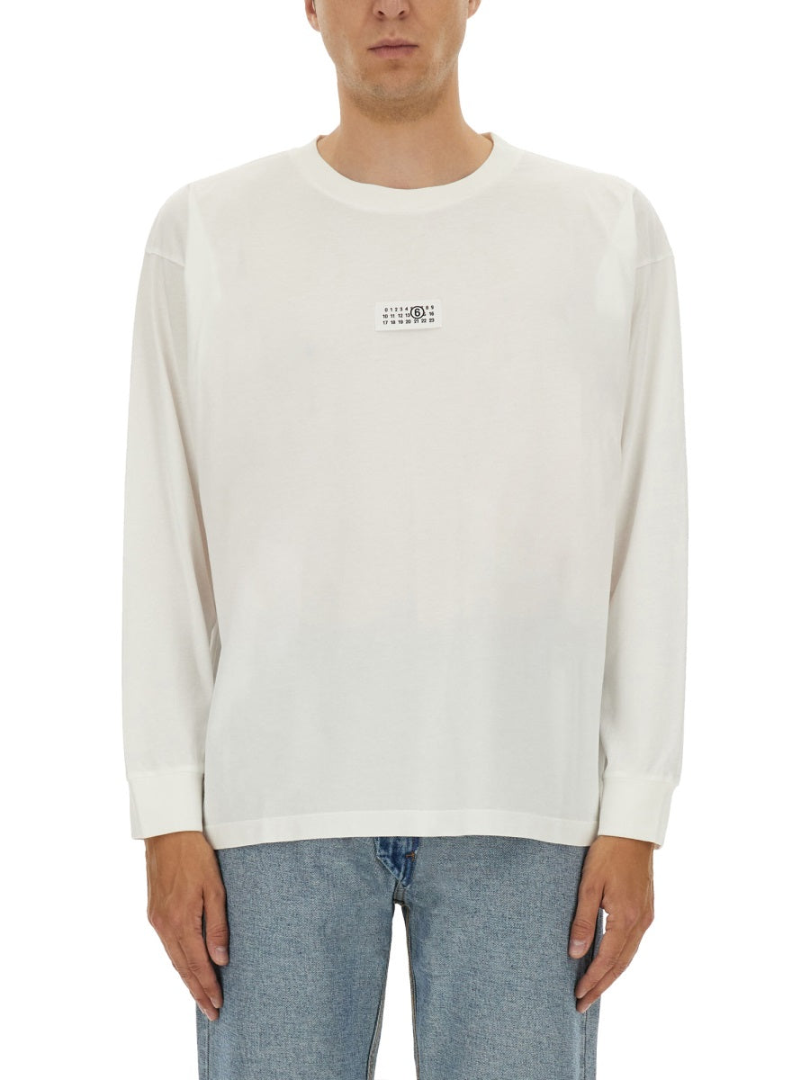 MM6 MAISON MARGIELA Long Sleeve Relaxed Fit T-Shirt