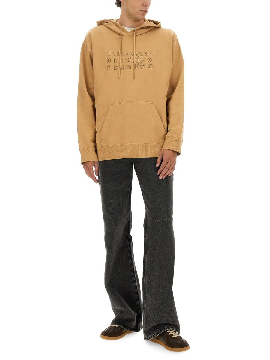 MM6 MAISON MARGIELA Men's Cotton Sweatshirt - FW25 Collection