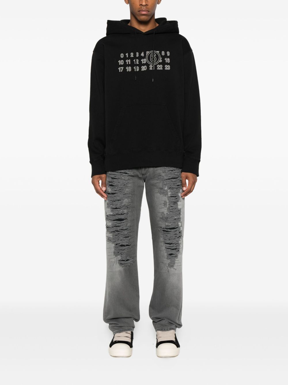 MM6 MAISON MARGIELA Bold Cotton Sweatshirt for Men