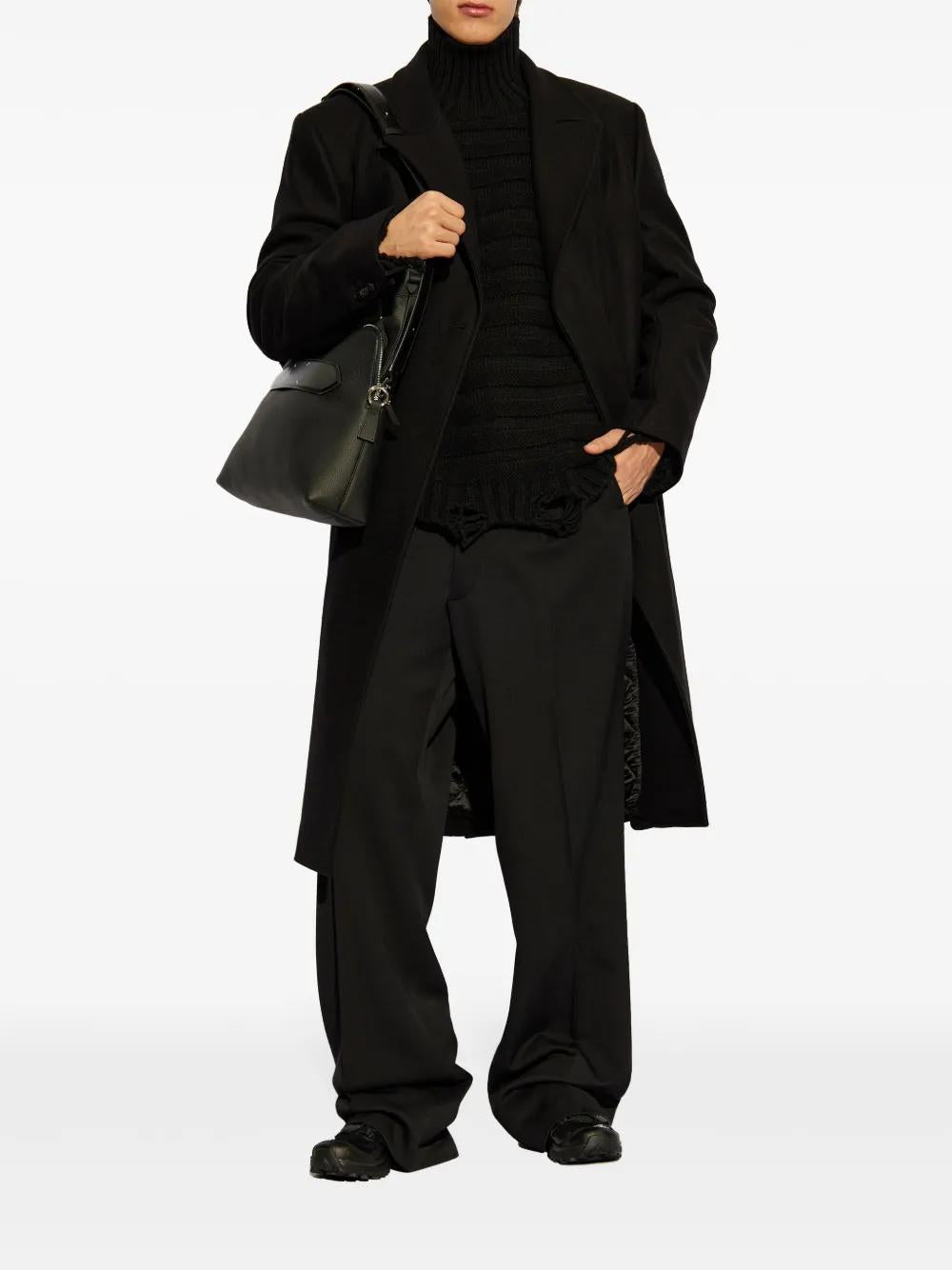 MM6 MAISON MARGIELA Men's Regular Fit High Neck Pullover