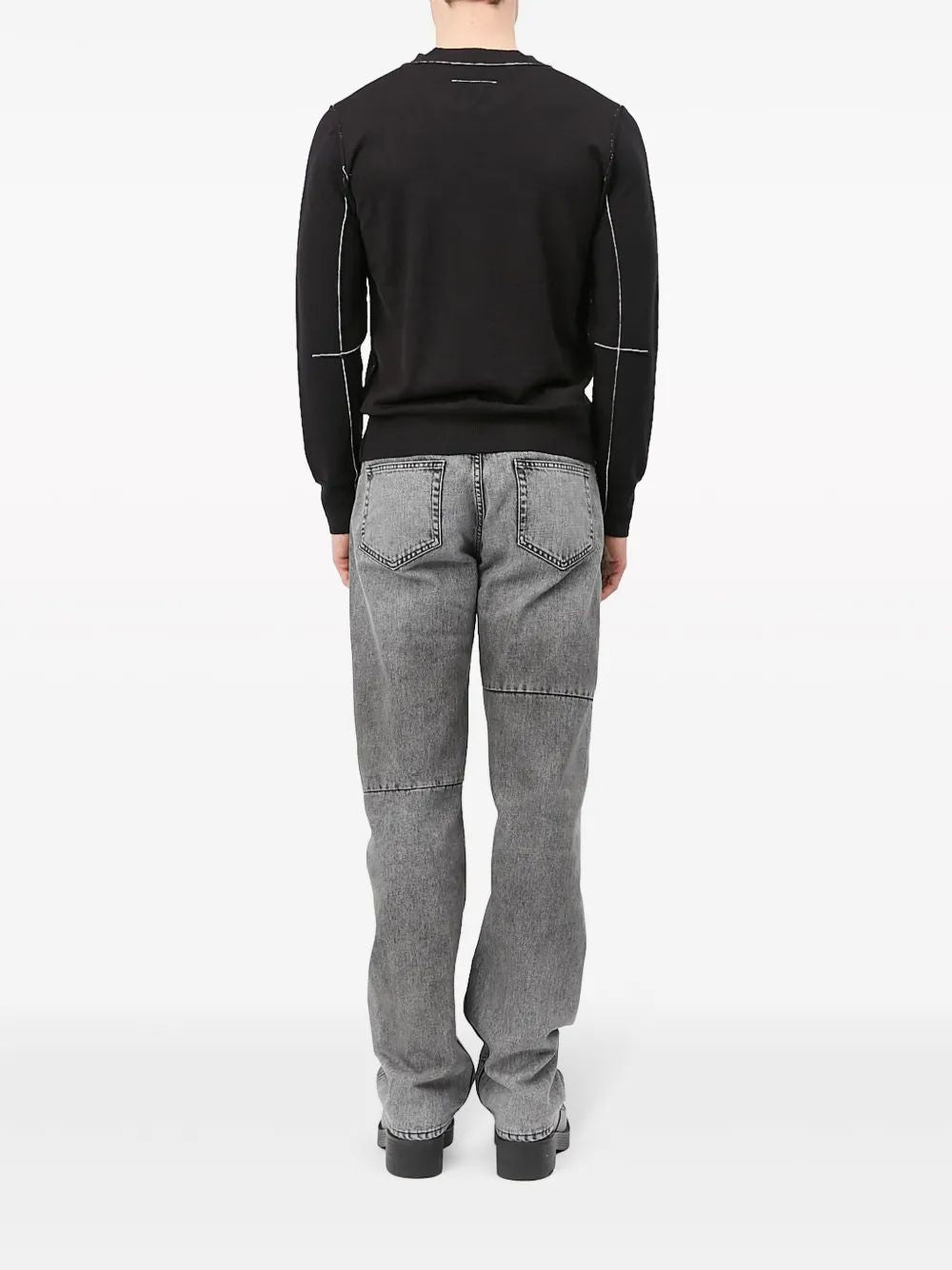 MM6 MAISON MARGIELA Men's Oversized Knit Cardigan