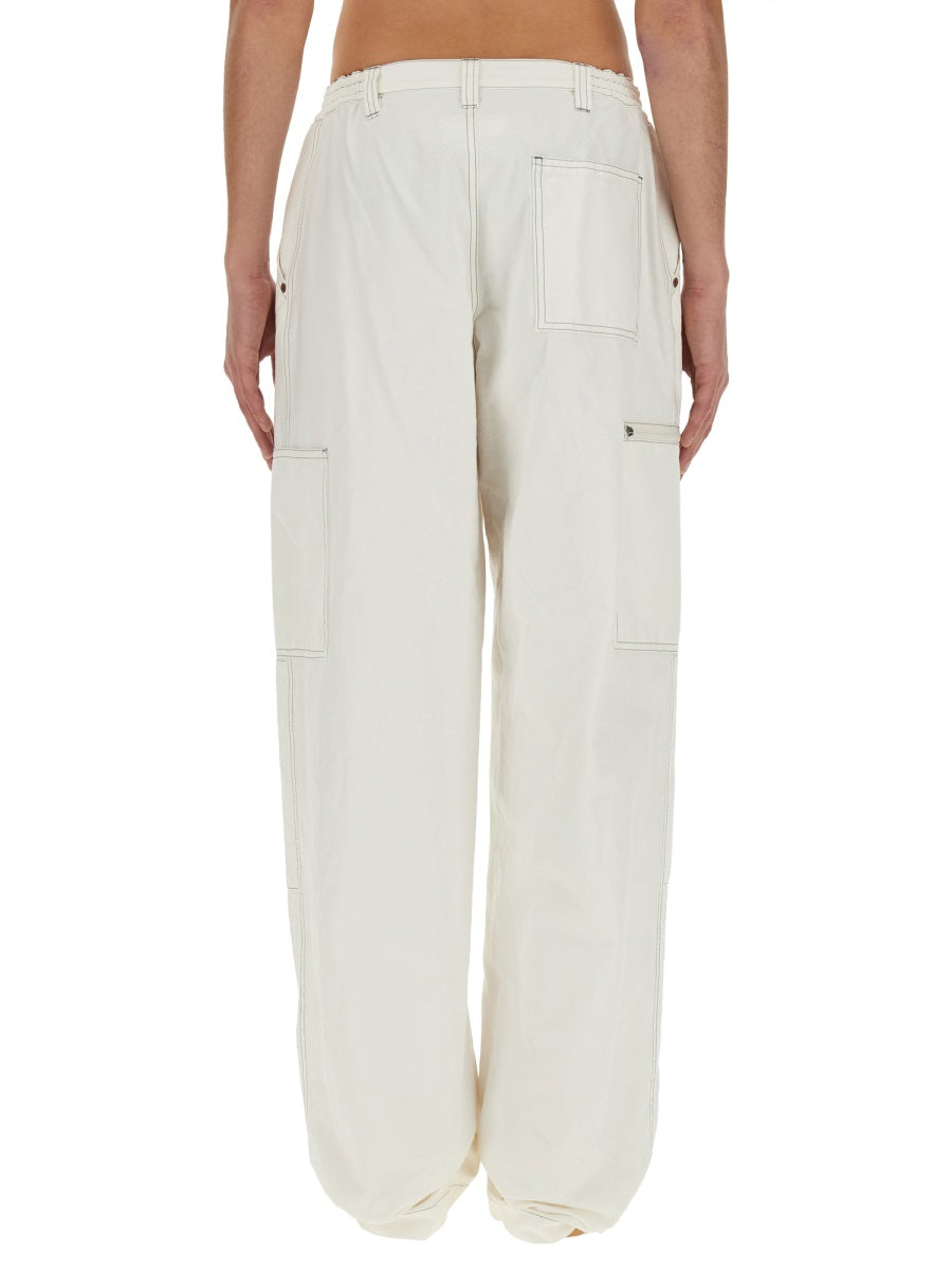 MM6 MAISON MARGIELA Cotton Canvas Pants - Regular Fit