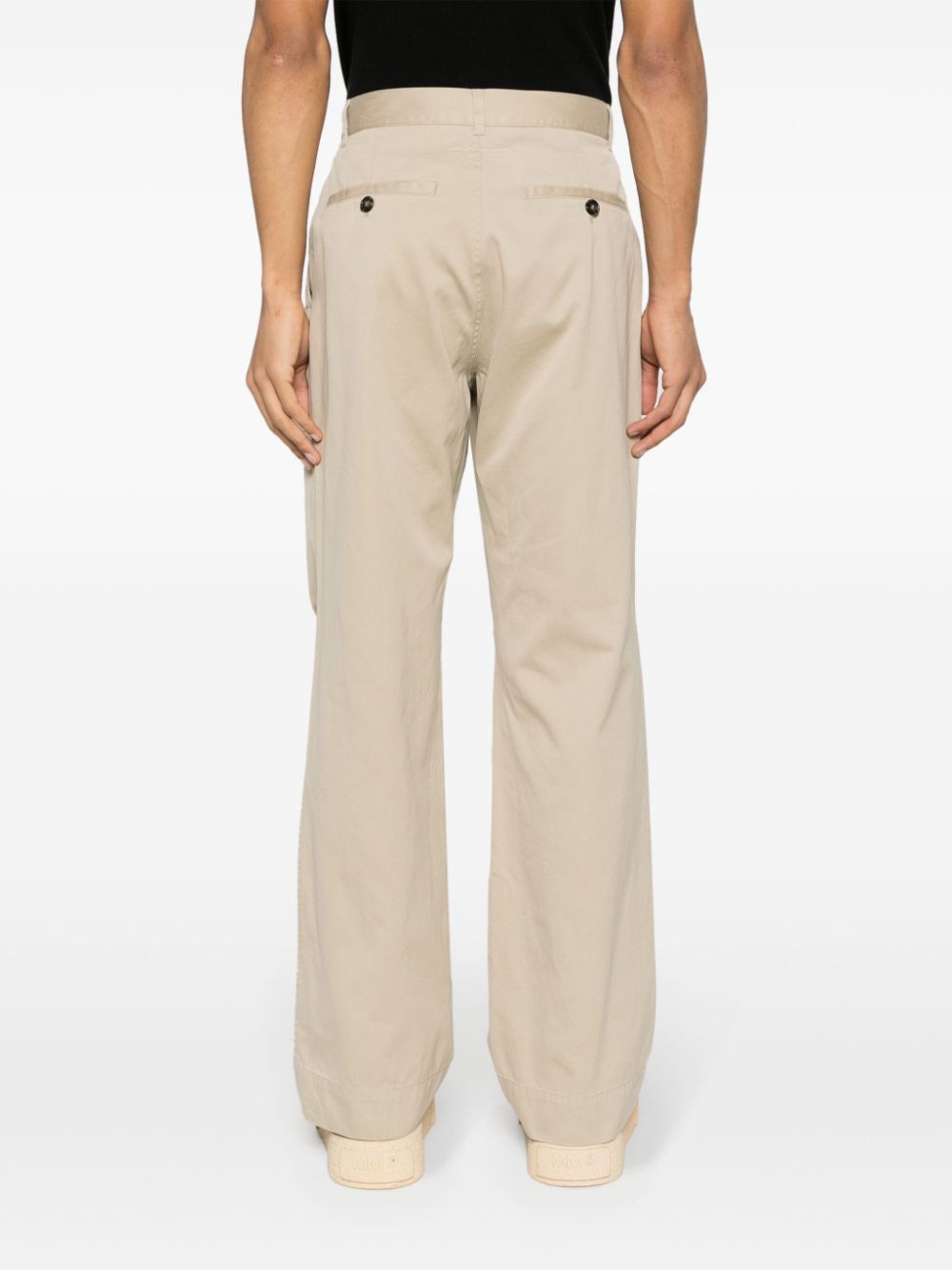 MM6 MAISON MARGIELA Men's Mid-Rise Straight Cut Trousers