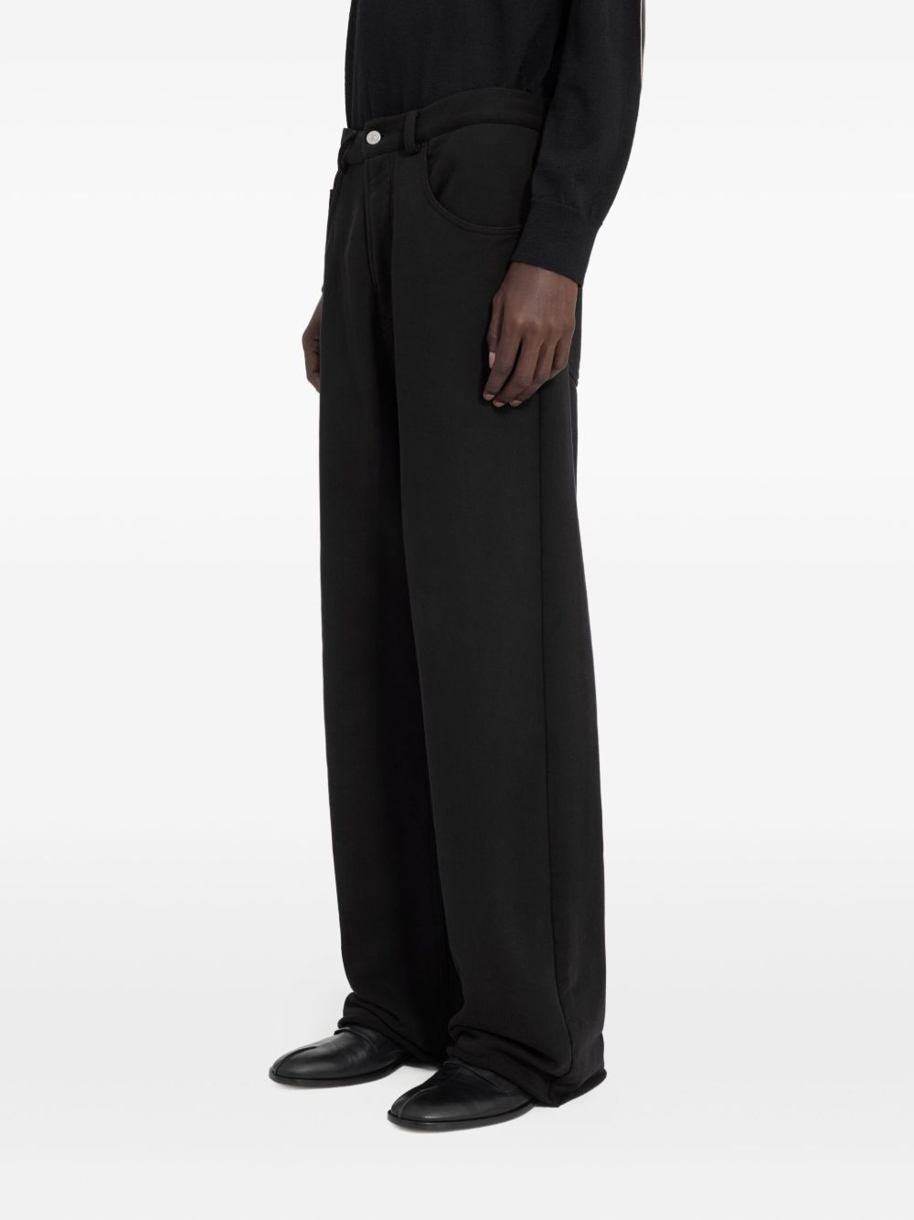 MM6 MAISON MARGIELA Men's Cotton Trousers - Straight Leg Design for FW25