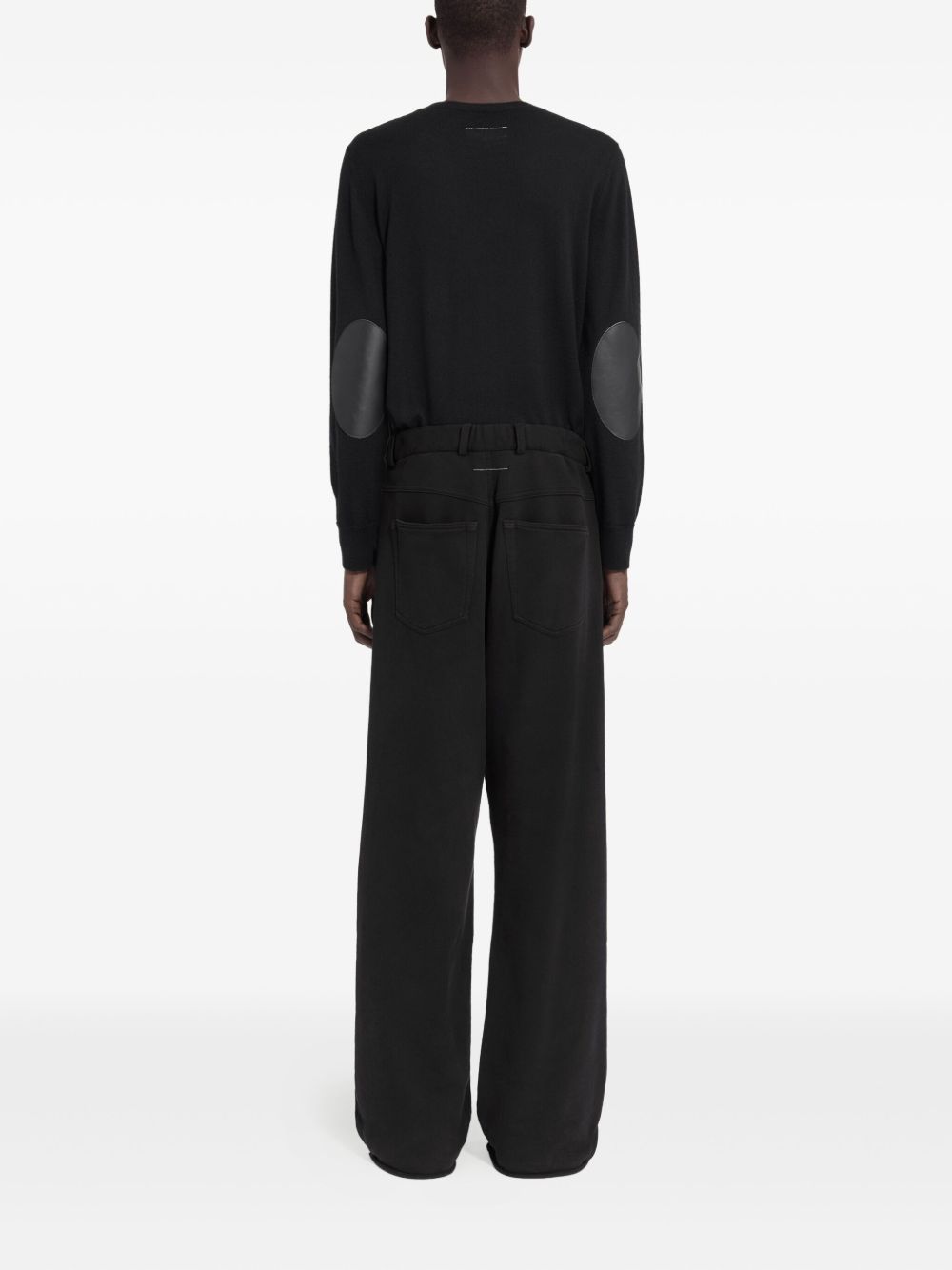 MM6 MAISON MARGIELA Men's Cotton Trousers - Straight Leg Design for FW25