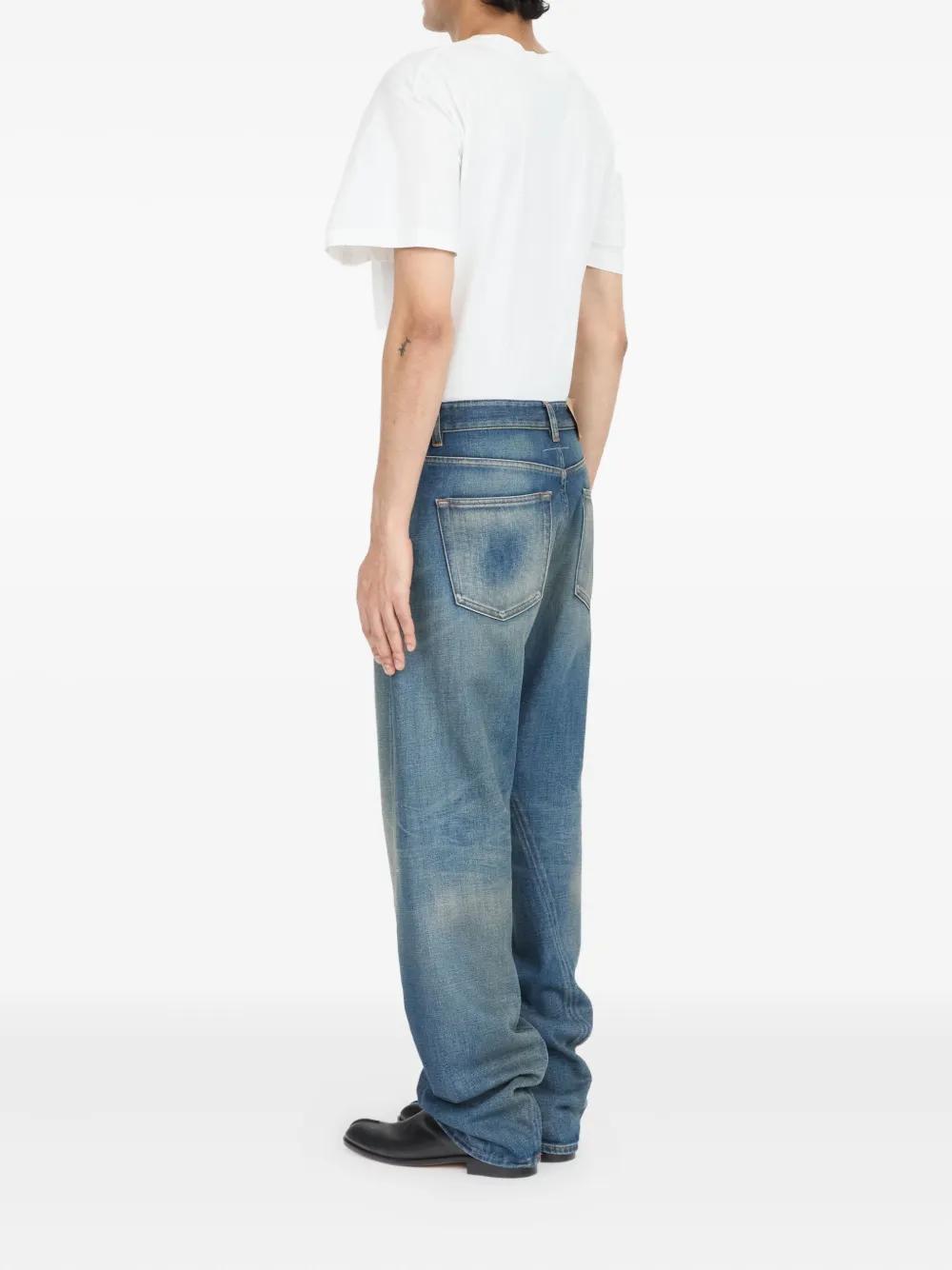 MM6 MAISON MARGIELA Men's Denim Cotton Five-Pocket Jeans