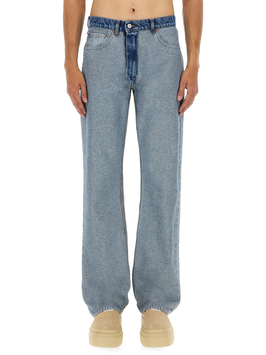 MM6 MAISON MARGIELA Cotton Trousers for Men - FW25 Collection