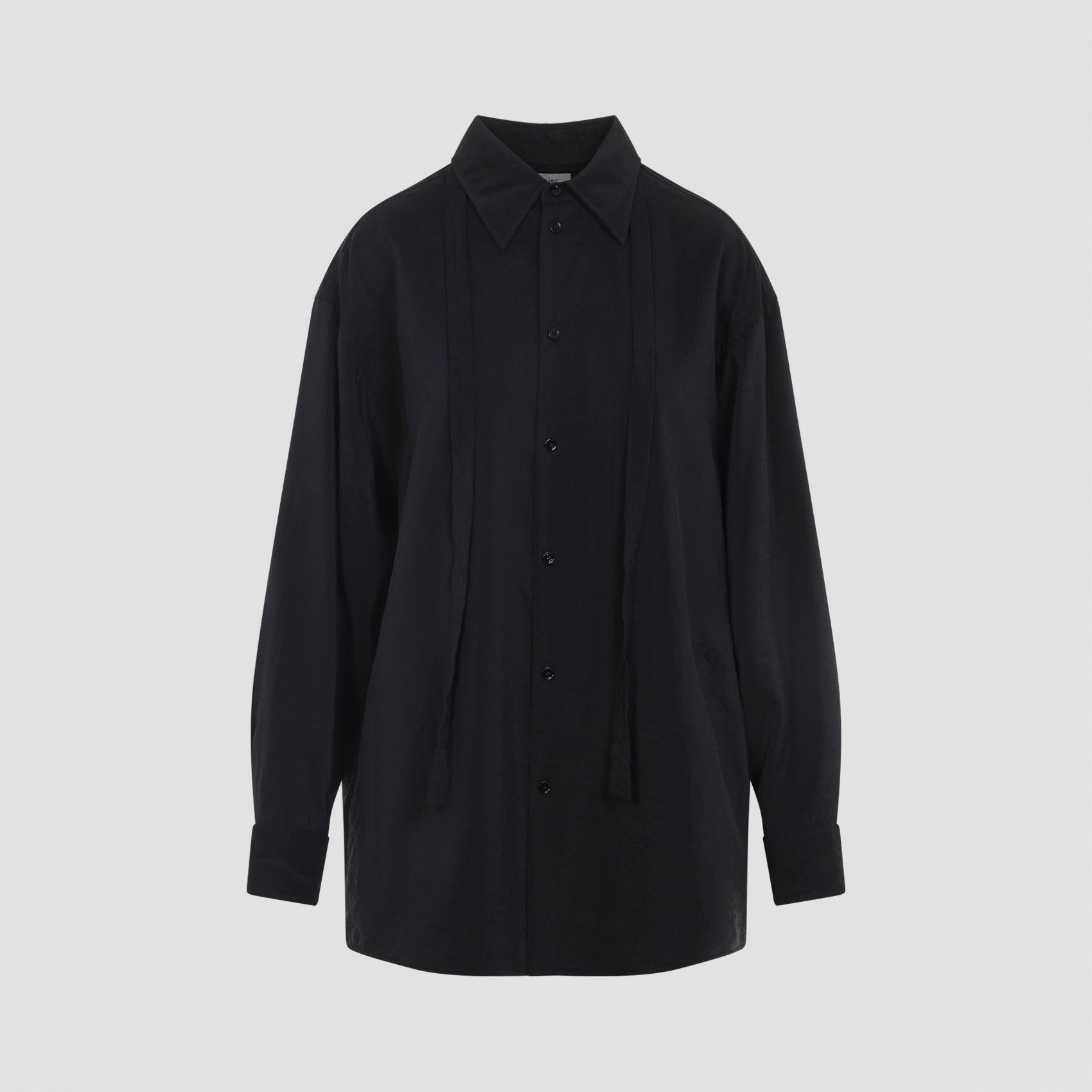 LEMAIRE Long Shirt with Tie - Women’s Fashion