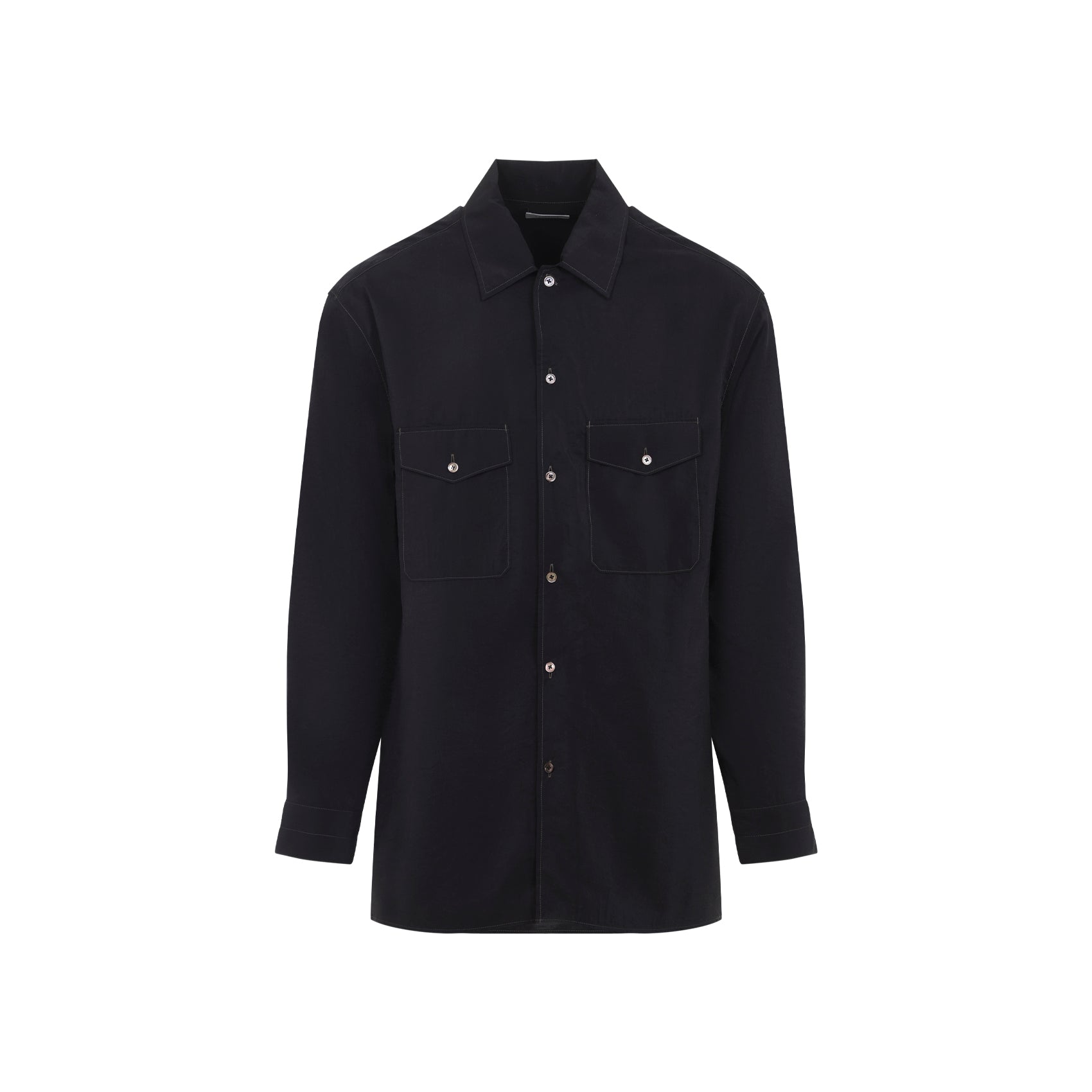 LEMAIRE Convertible Collar Shirt - Size 50