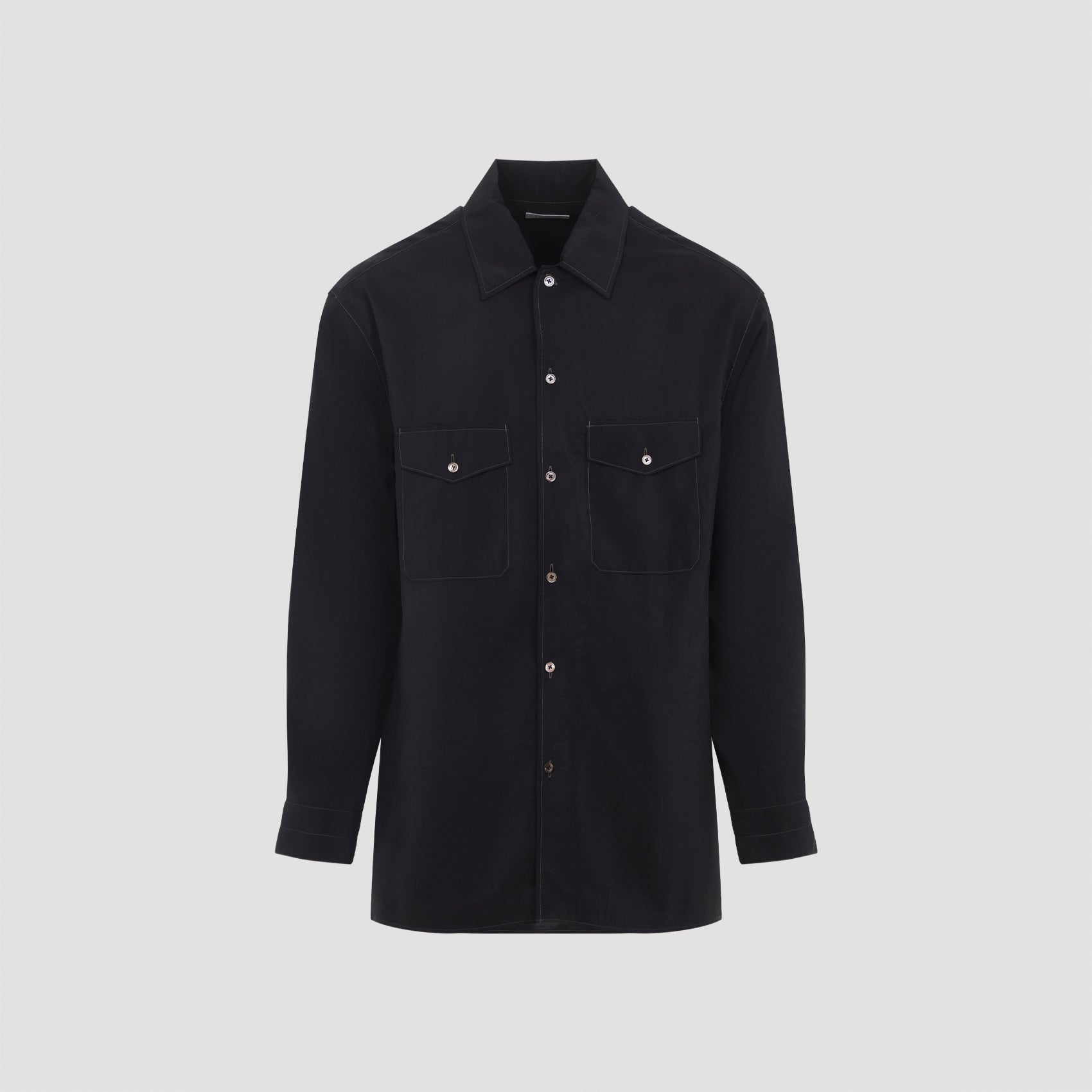 LEMAIRE Convertible Collar Shirt - Size 50