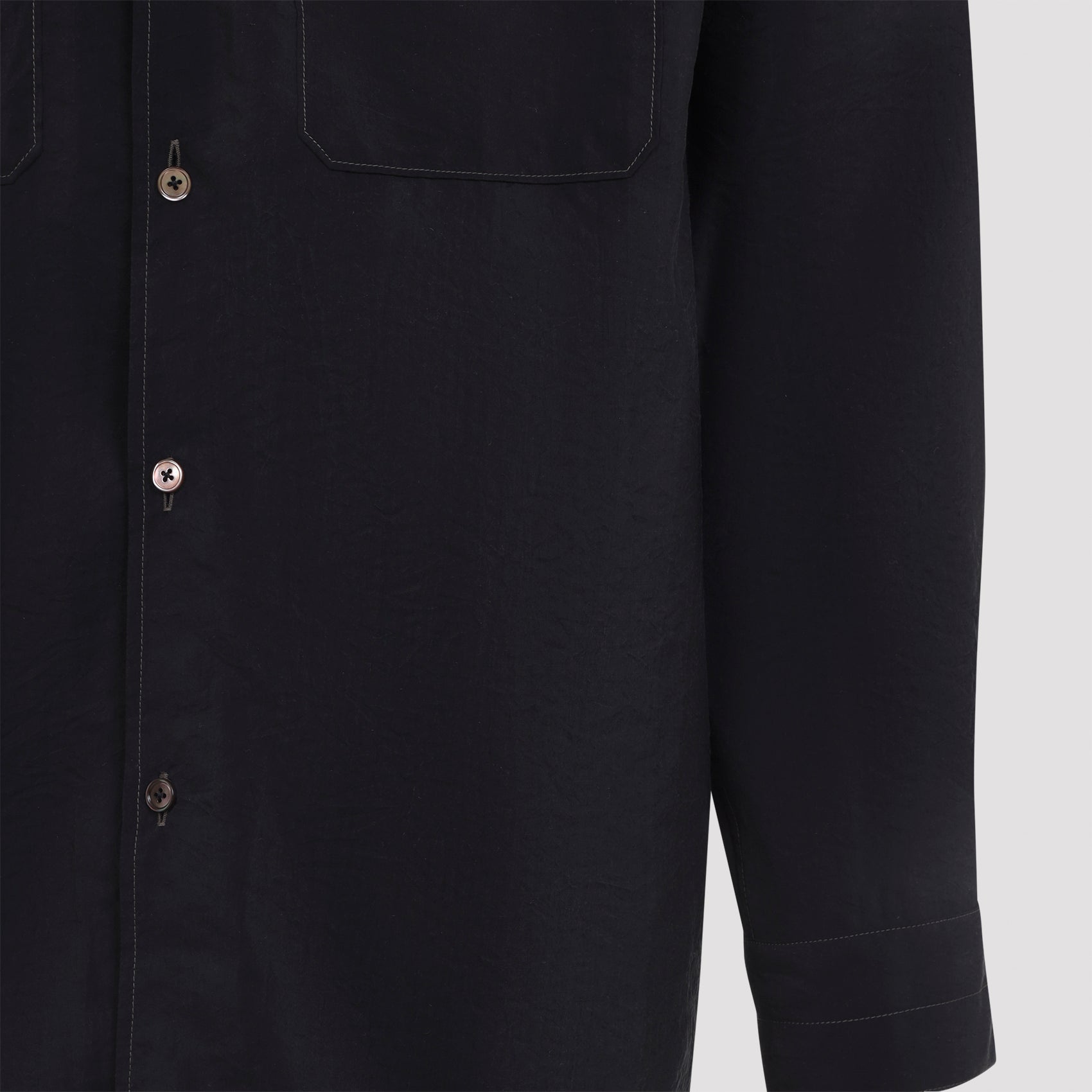 LEMAIRE Convertible Collar Shirt - Size 50