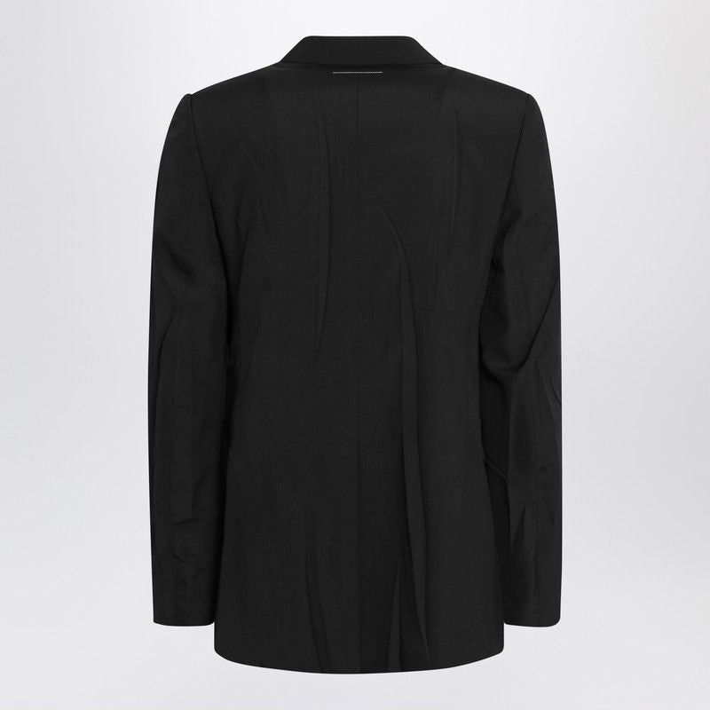 MM6 MAISON MARGIELA Single-Breasted Wool-Blend Jacket for Men