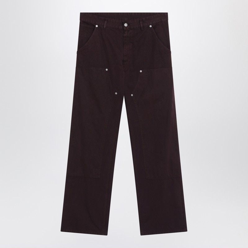 MM6 MAISON MARGIELA Men's Straight-Leg Cotton Trousers