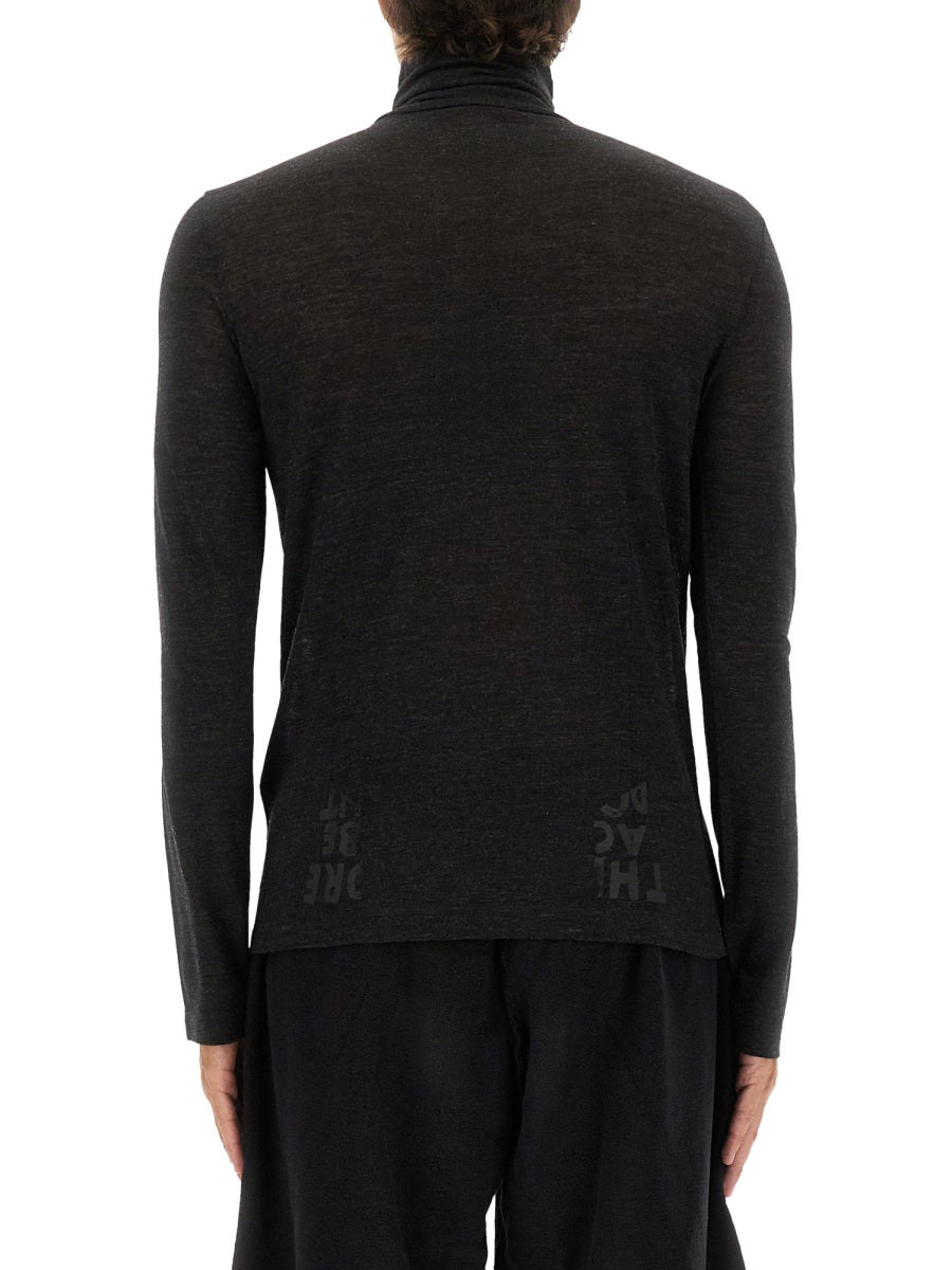 MM6 MAISON MARGIELA Wool T-Shirt for Men - Fall/Winter 2025
