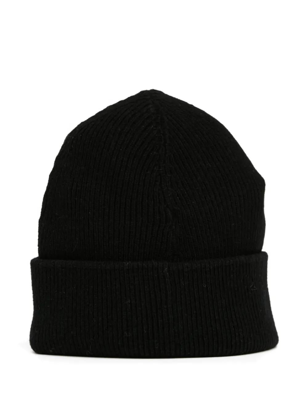 MM6 MAISON MARGIELA Tape Logo Beanie for Men - FW25