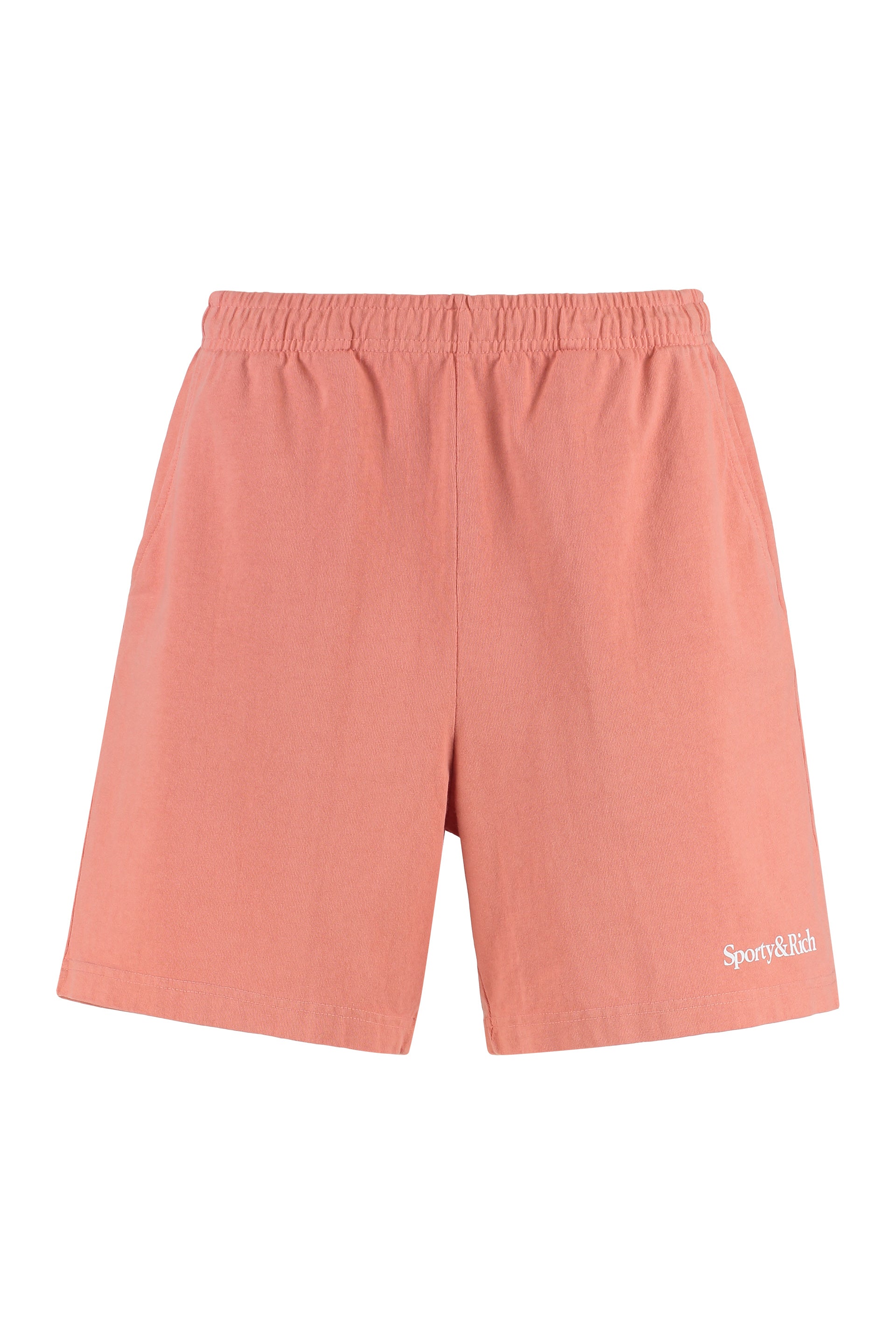 SPORTY & RICH Men's Cotton Bermuda Shorts