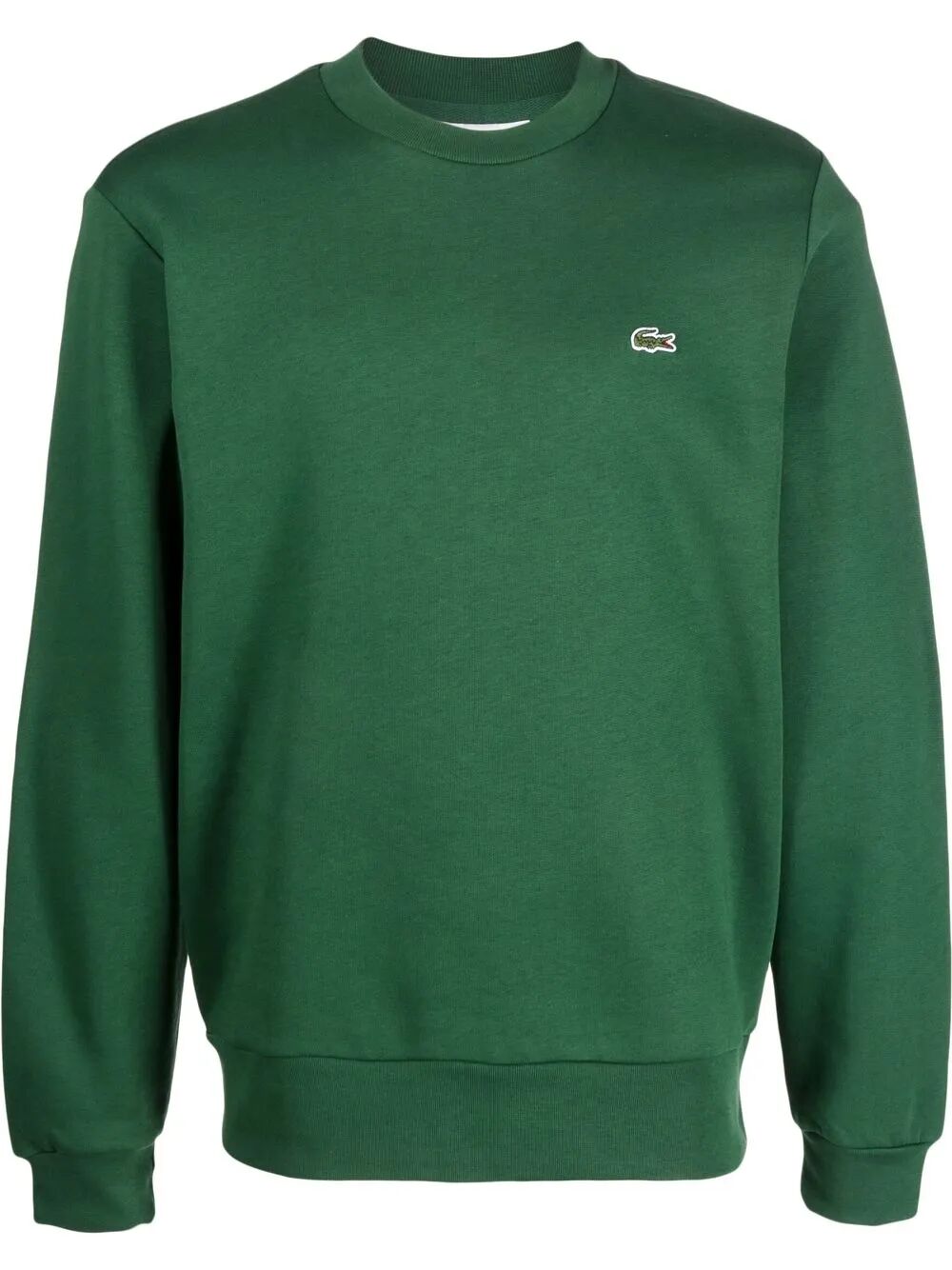 LACOSTE Classic Fit Fleece Crew Neck Sweatshirt