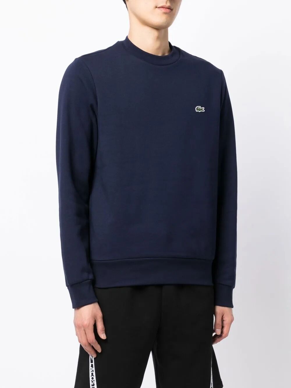 LACOSTE Fleece Crew Neck Sweatshirt for Men - Fall/Winter 2025
