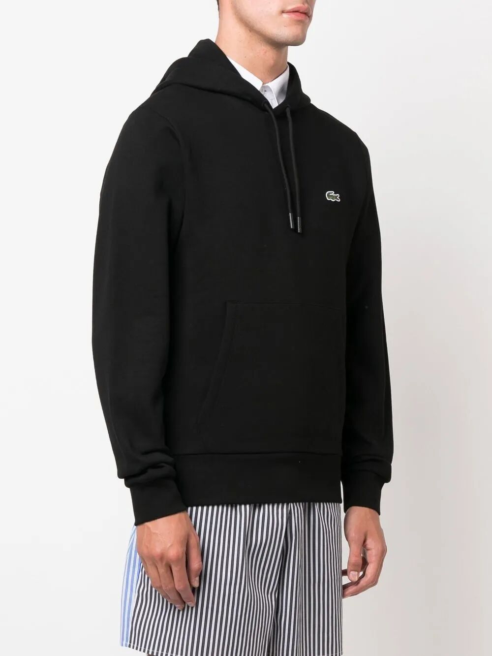 LACOSTE Classic Fit Fleece Hoodie