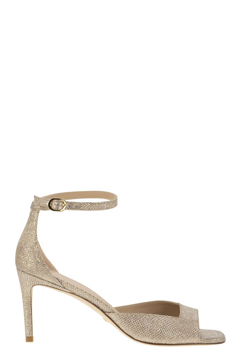 STUART WEITZMAN High Heel Sandal with Square Toe - 75mm