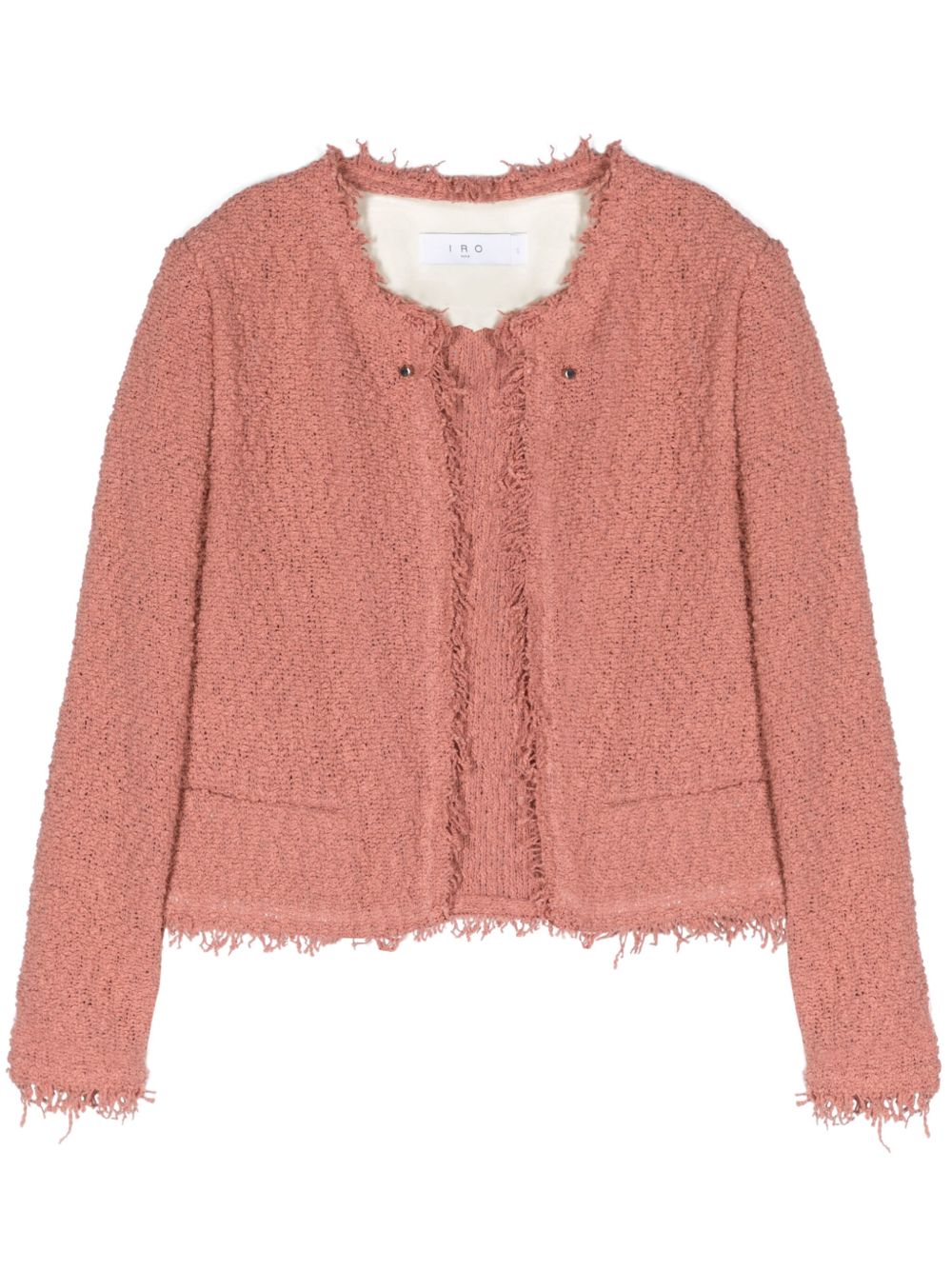 IRO Fringed Edge Cotton Jacket