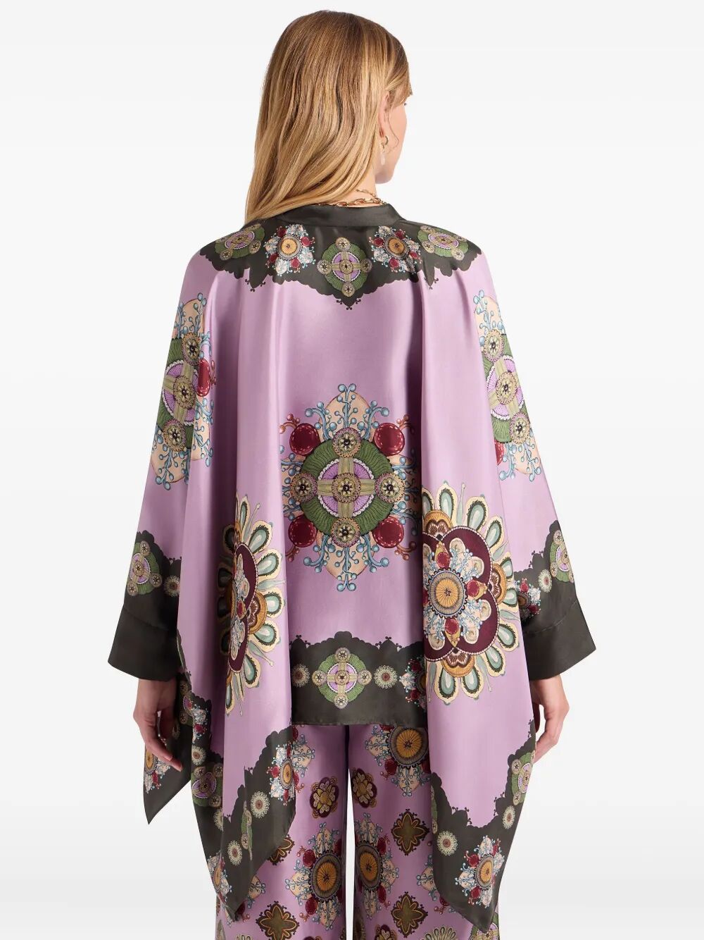 LA DOUBLE J Foulard Style Shirt – Women’s Silk Classic Fit