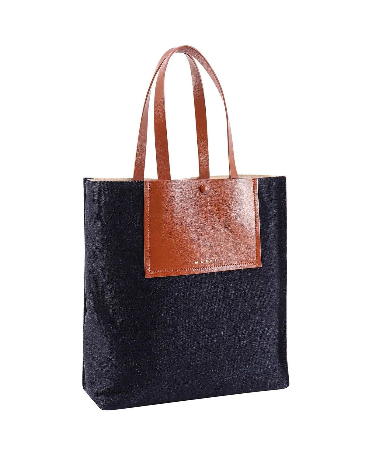 MARNI Chic Handheld Leather Bag