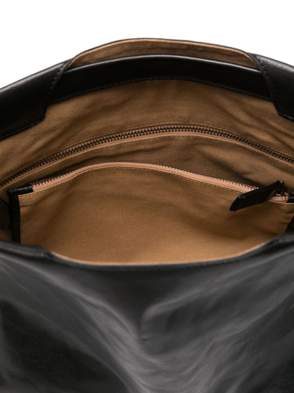 BEA MOMBAERS Leather Midi Tote Handbag