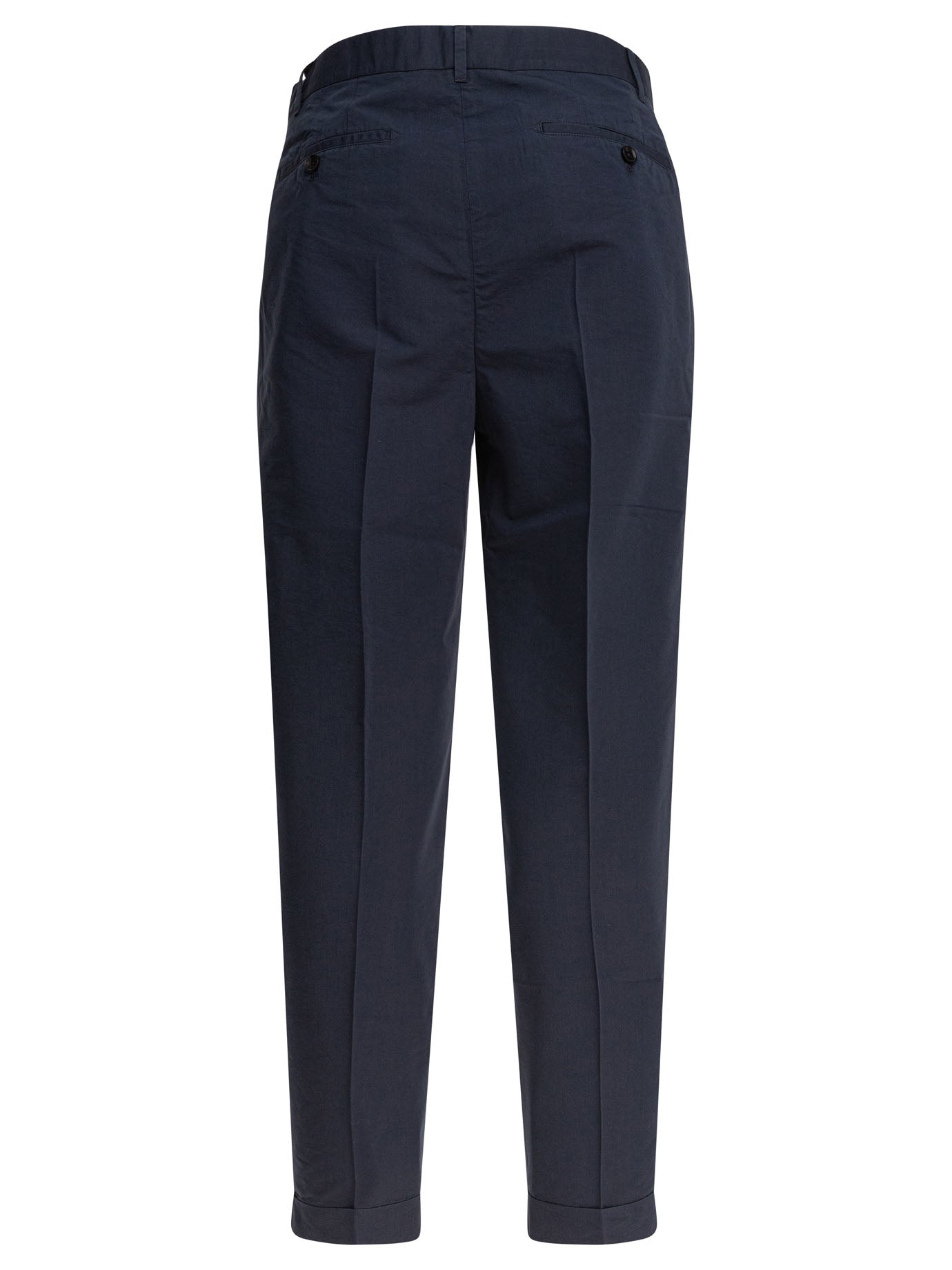 TOM FORD Poplin Trousers with Double Darts