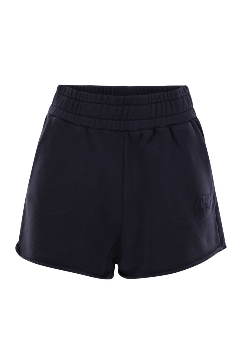 AUTRY Mini High-Waisted Jogging Shorts