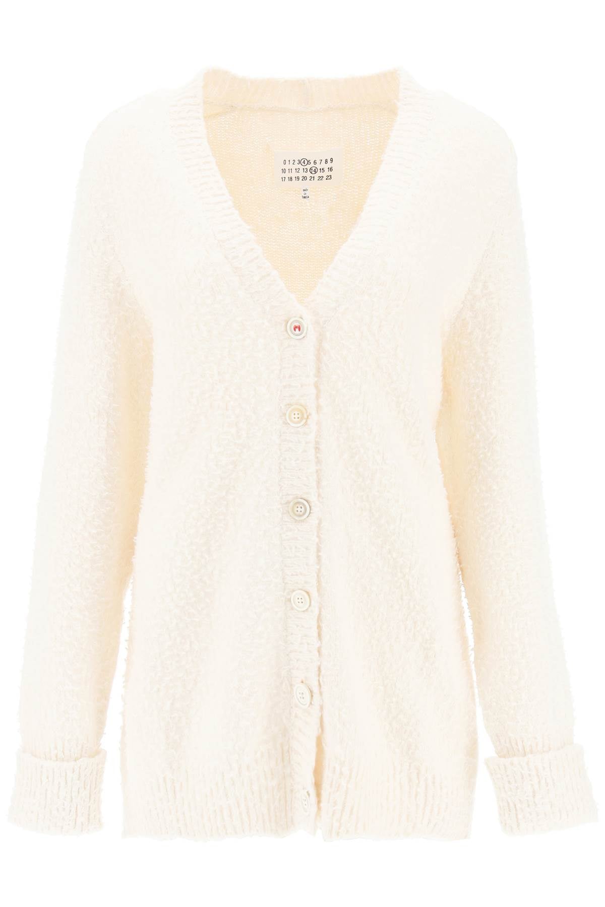 MAISON MARGIELA Oversize Cotton Blend Cardigan