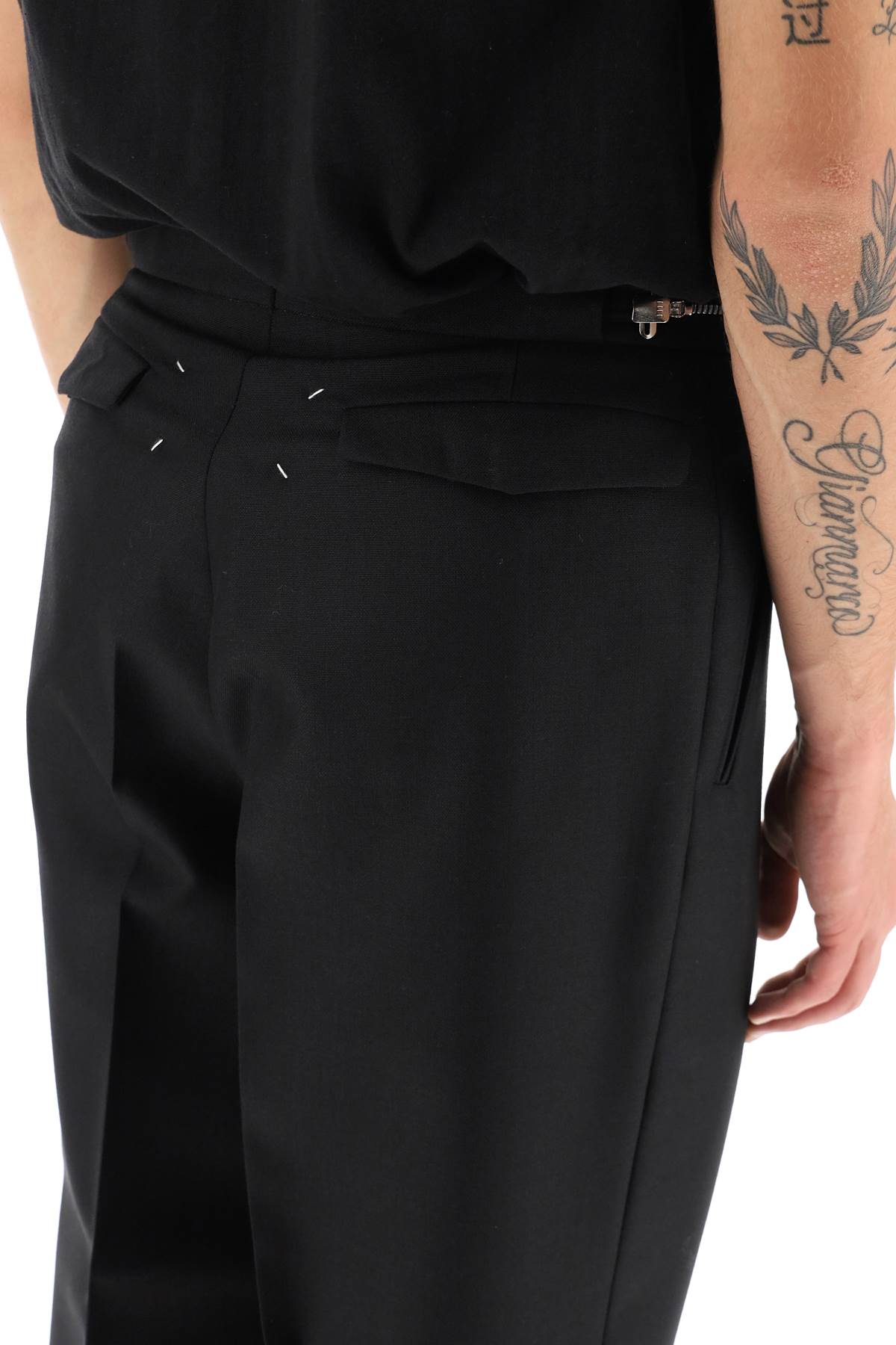 MAISON MARGIELA Tailored Mohair Trousers for Women