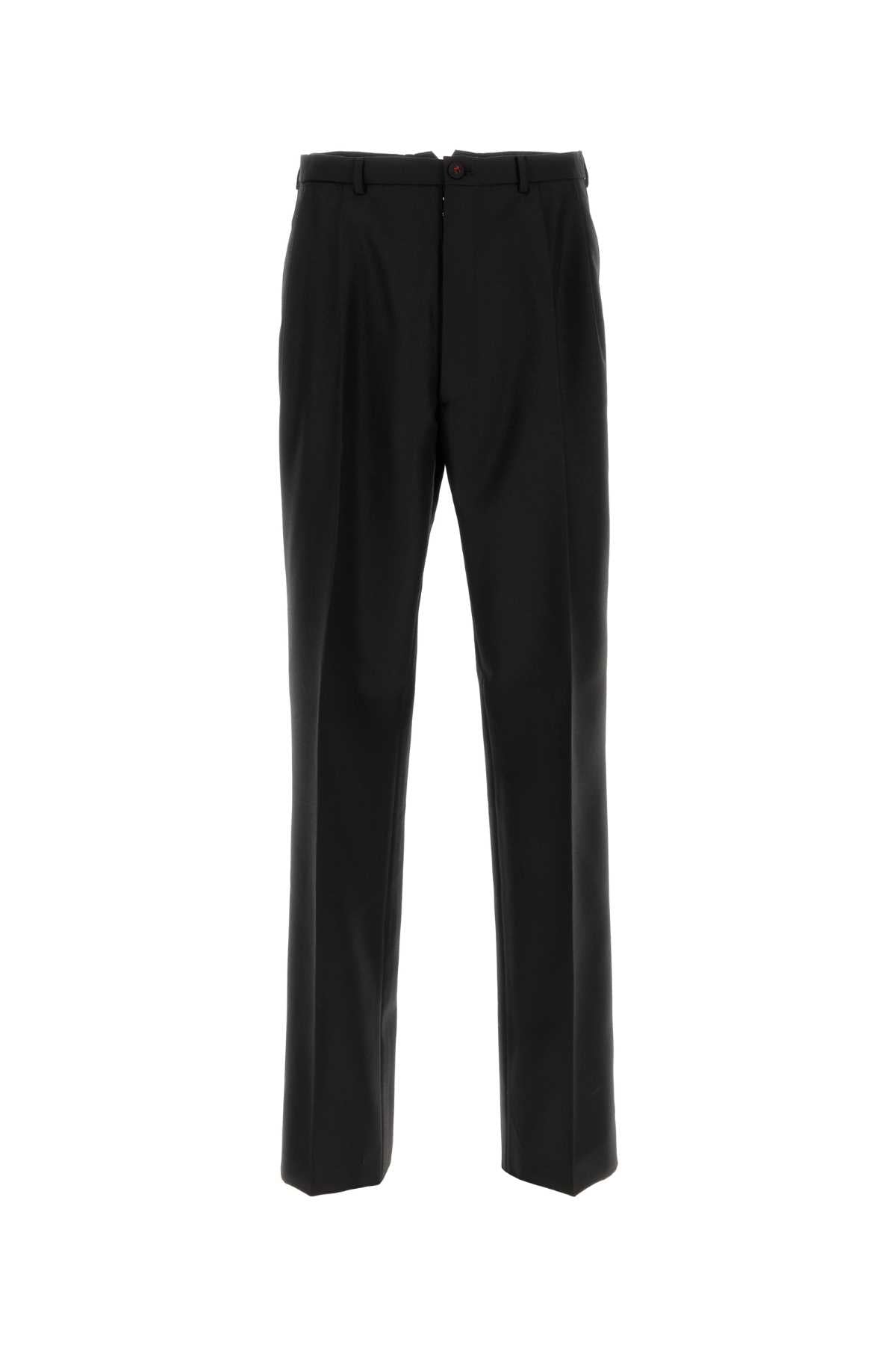 MAISON MARGIELA Wool Blend Pants for Men - FW24 Collection