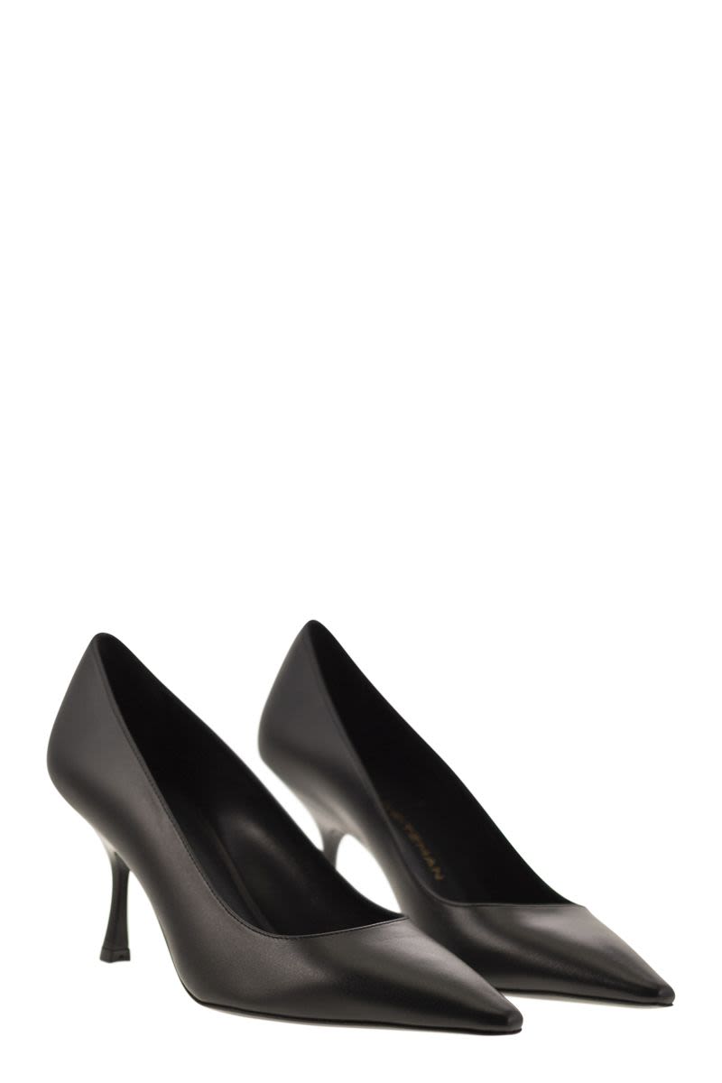STUART WEITZMAN Classic Pointed Toe Pumps with 75 mm Heel