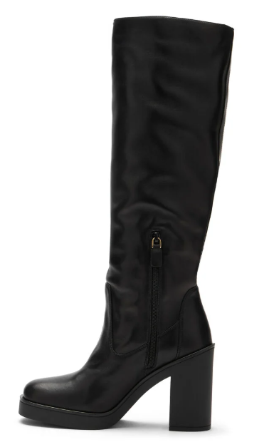 STUART WEITZMAN Sleek Leather Boots with Durable Outsole