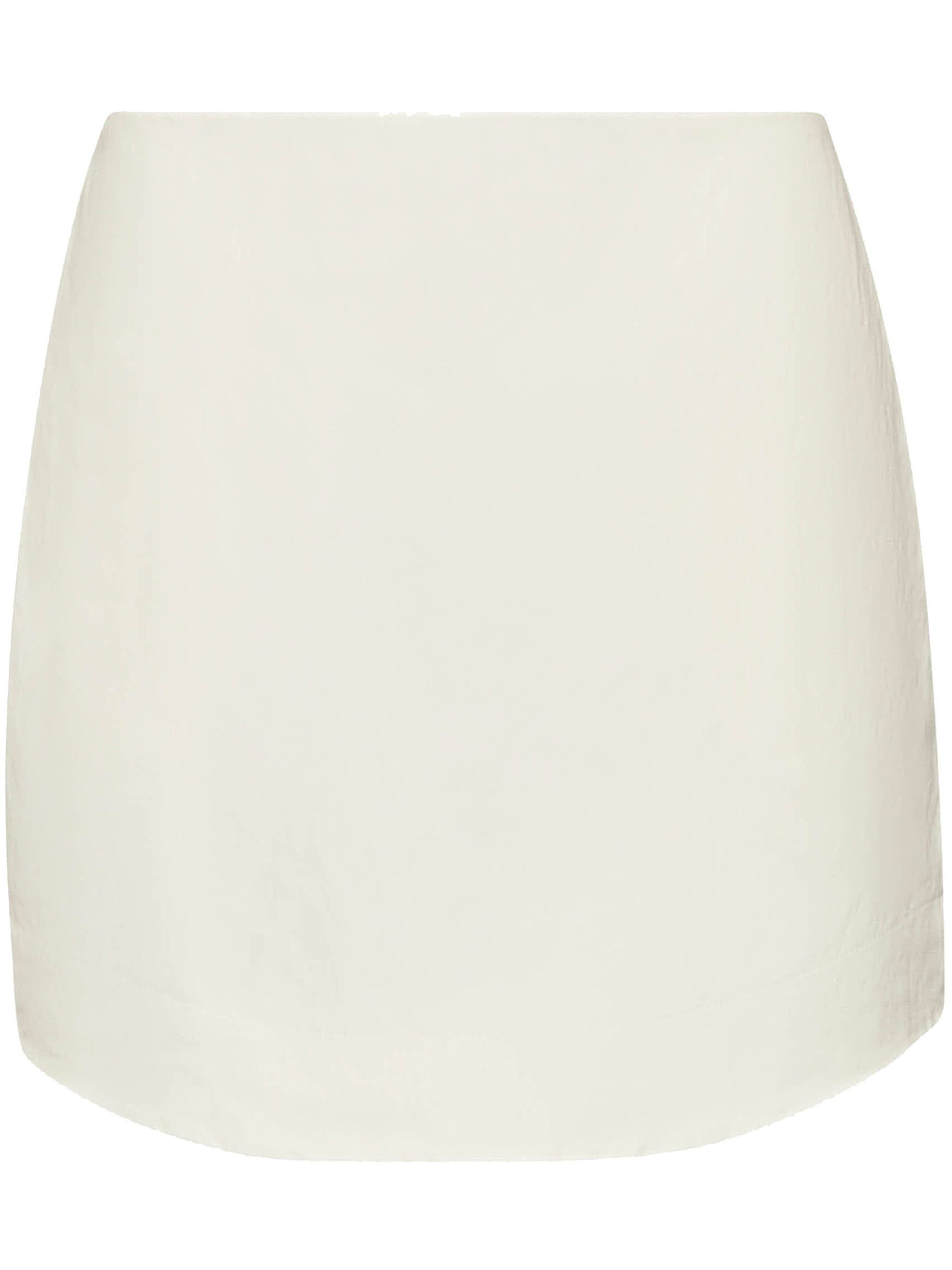JW ANDERSON Curved Hem Mini Skirt for Women