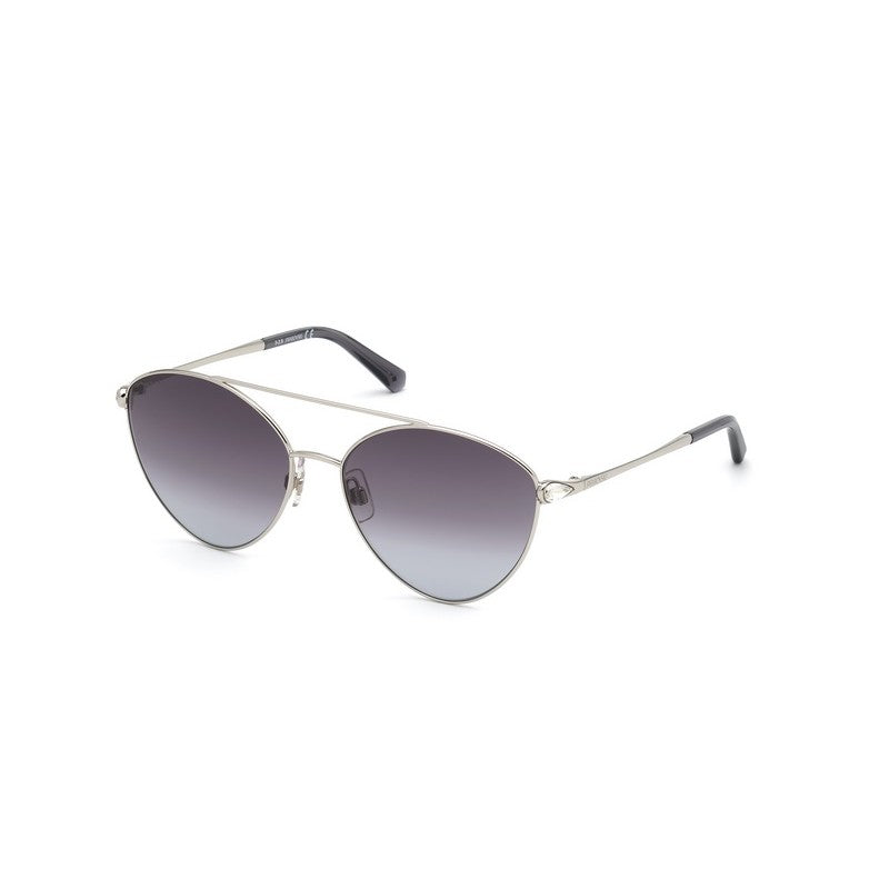 SWAROVSKI Elegance in Every Frame: Mirrored Gray Sunglasses for Women