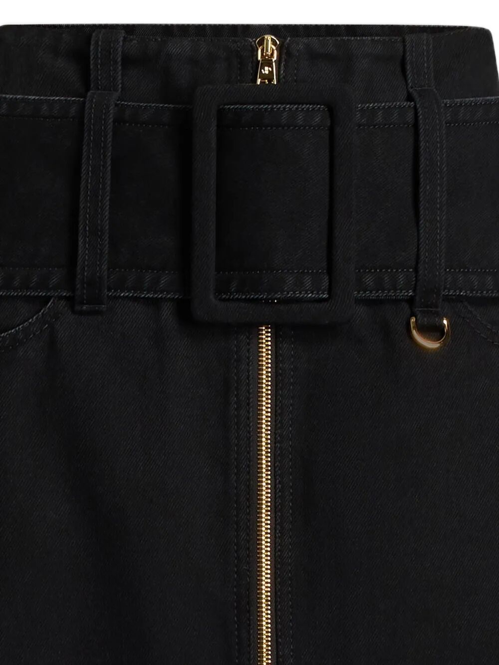 PATOU Zipped Midi Belted Skirt for Women