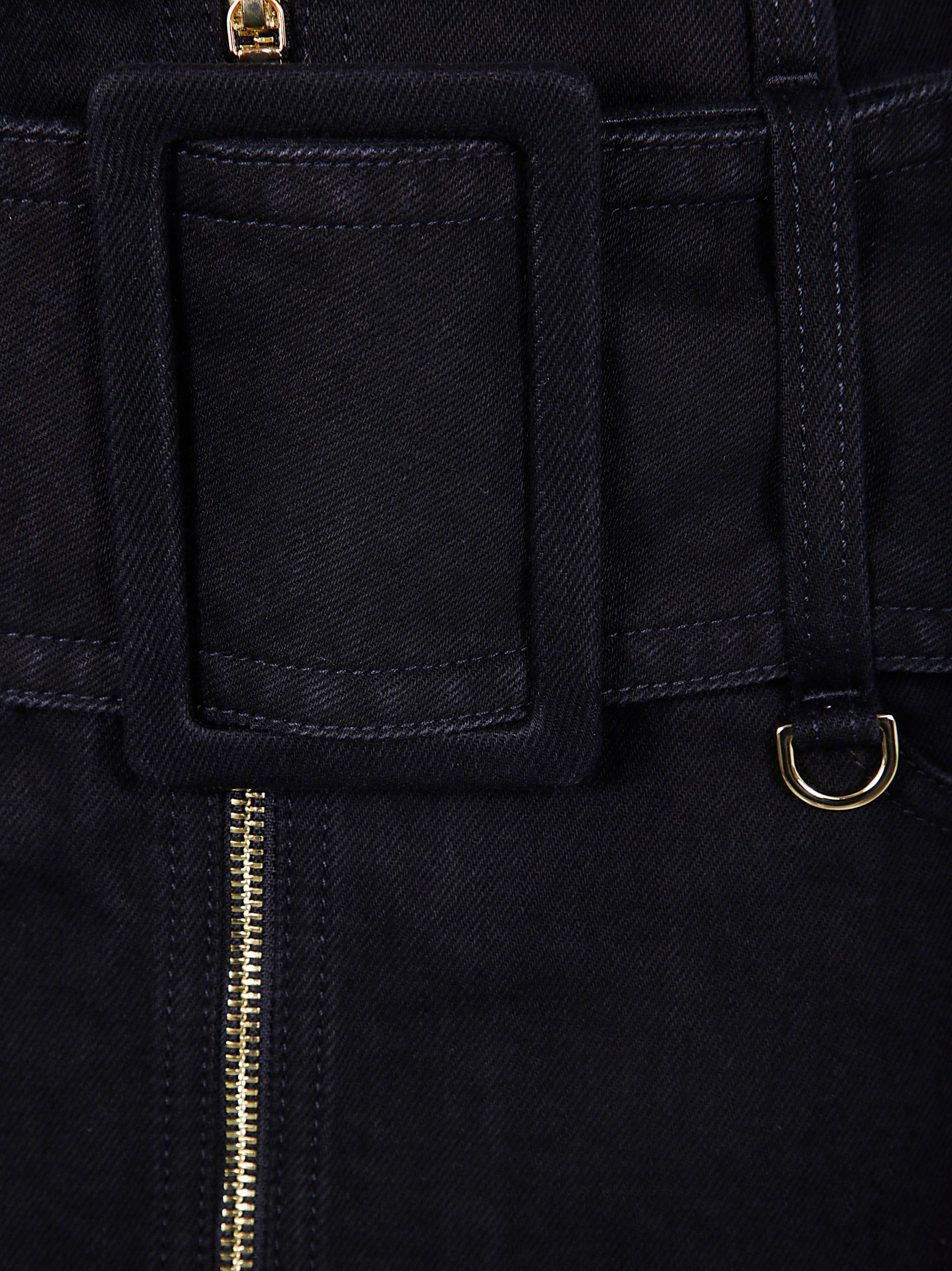 PATOU Zipped Midi Belted Skirt for Women