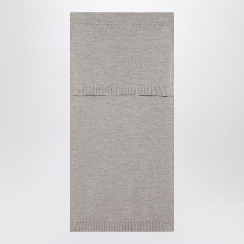 LEMAIRE Wool Blend Trompe Loeil Skirt with Tie Panels