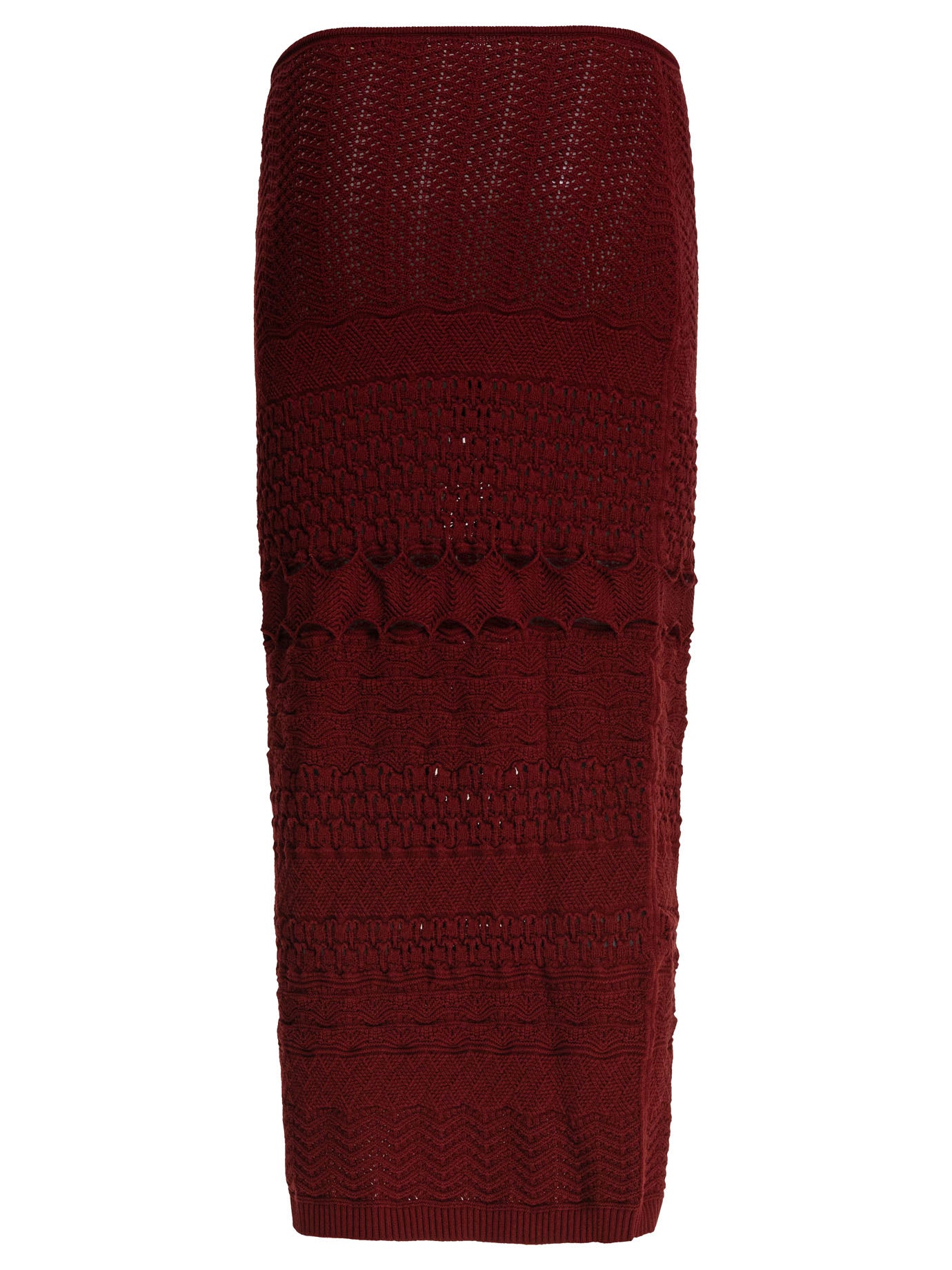 ELIE SAAB Cut-Out Knit Mini Skirt