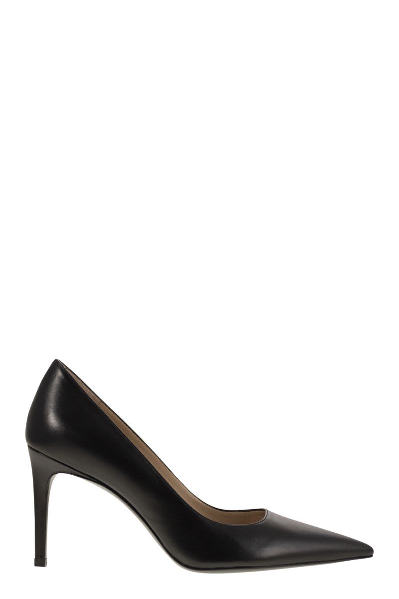 STUART WEITZMAN Power 85 Leather Pumps - Women's Stiletto Shoes