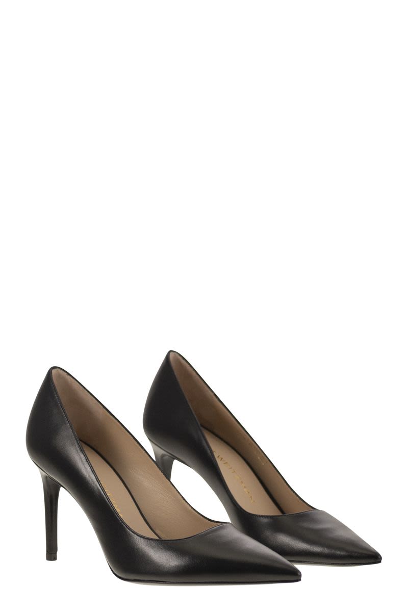 STUART WEITZMAN Power 85 Leather Pumps - Women's Stiletto Shoes